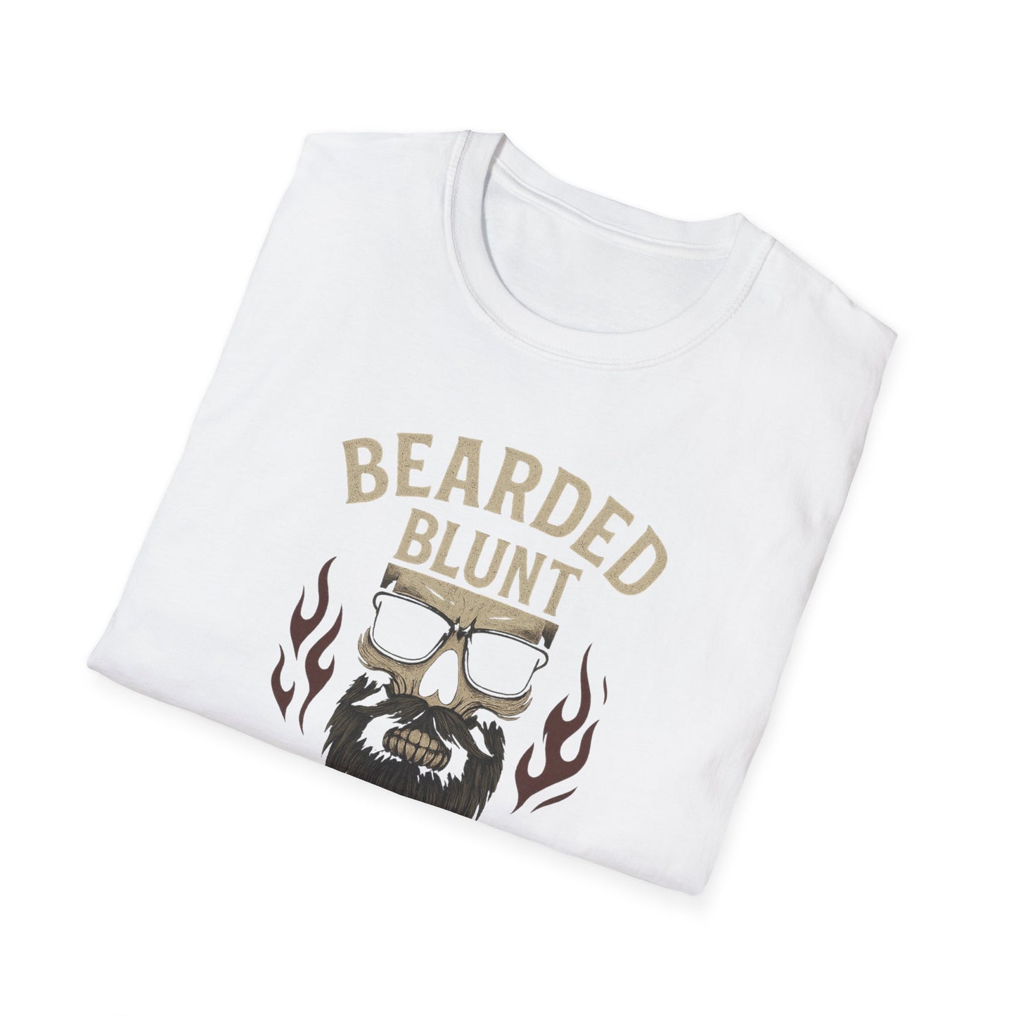 Bearded and Reckless Unisex Tee for Beard Lovers