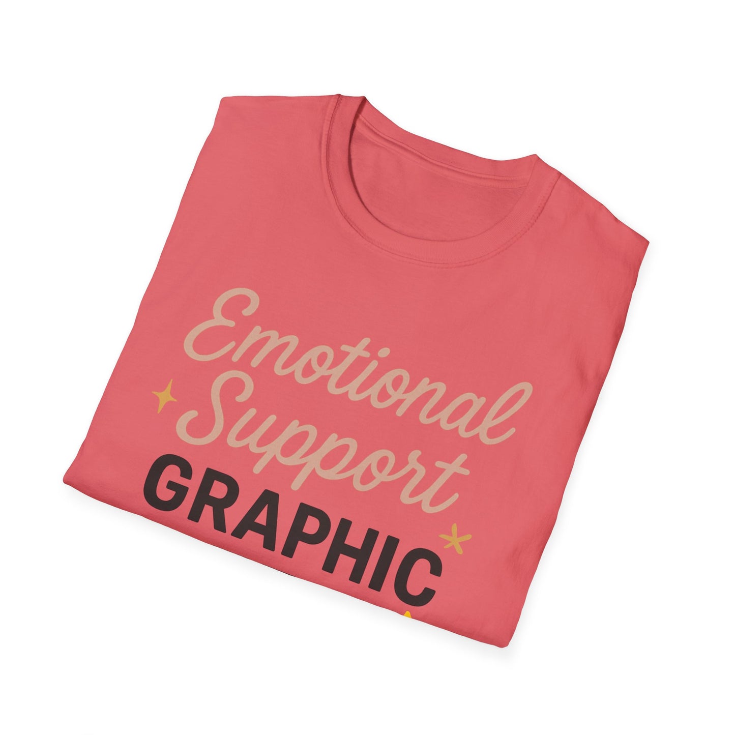 Emotional Support Graphic T-Shirt for Positivity Lovers