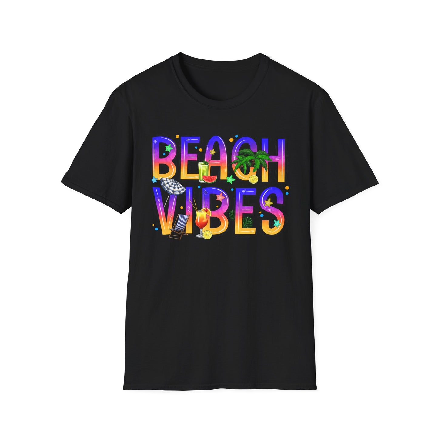 Beach Vibes - Bright and Fun Tee