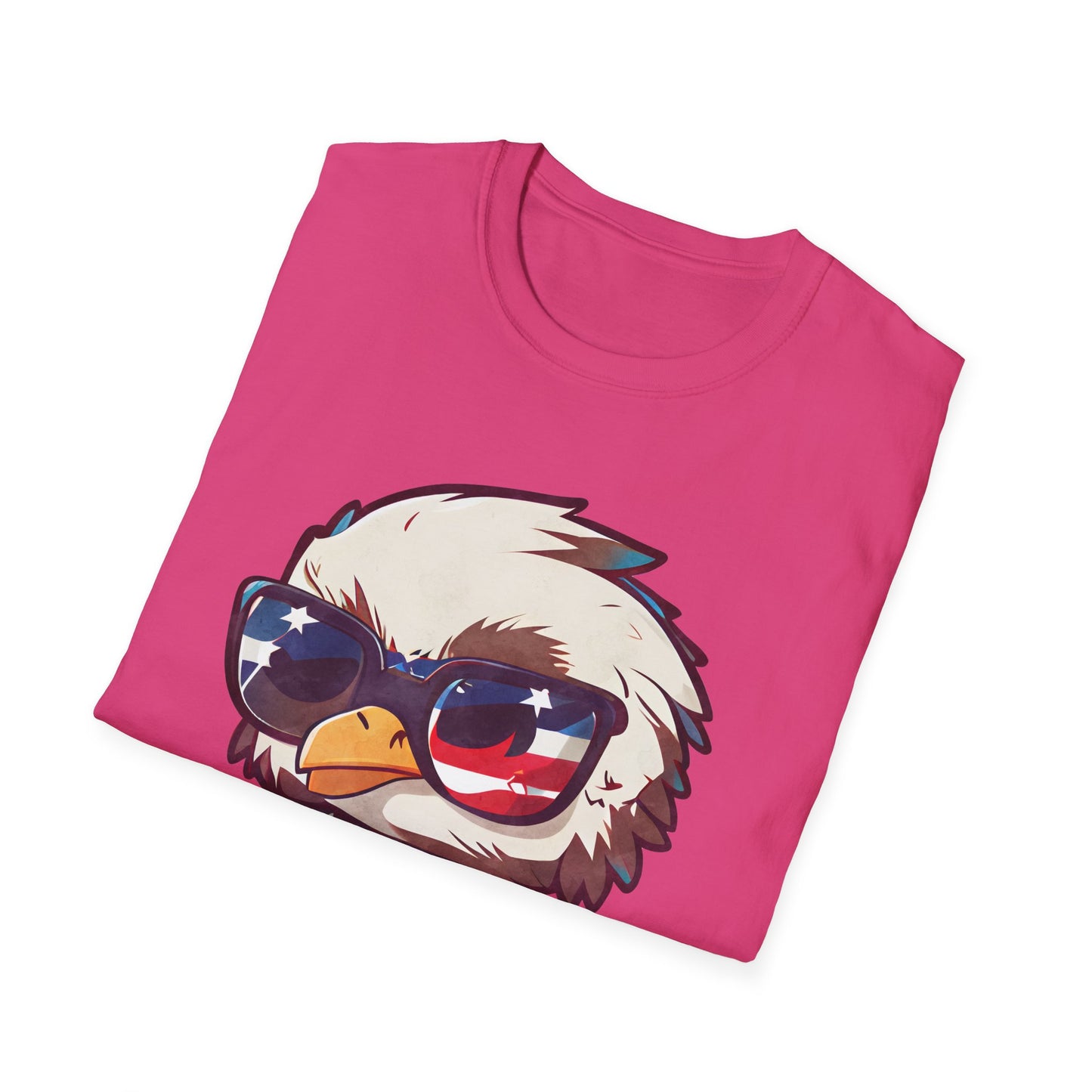 Patriotic Eagle Graphic T-Shirt