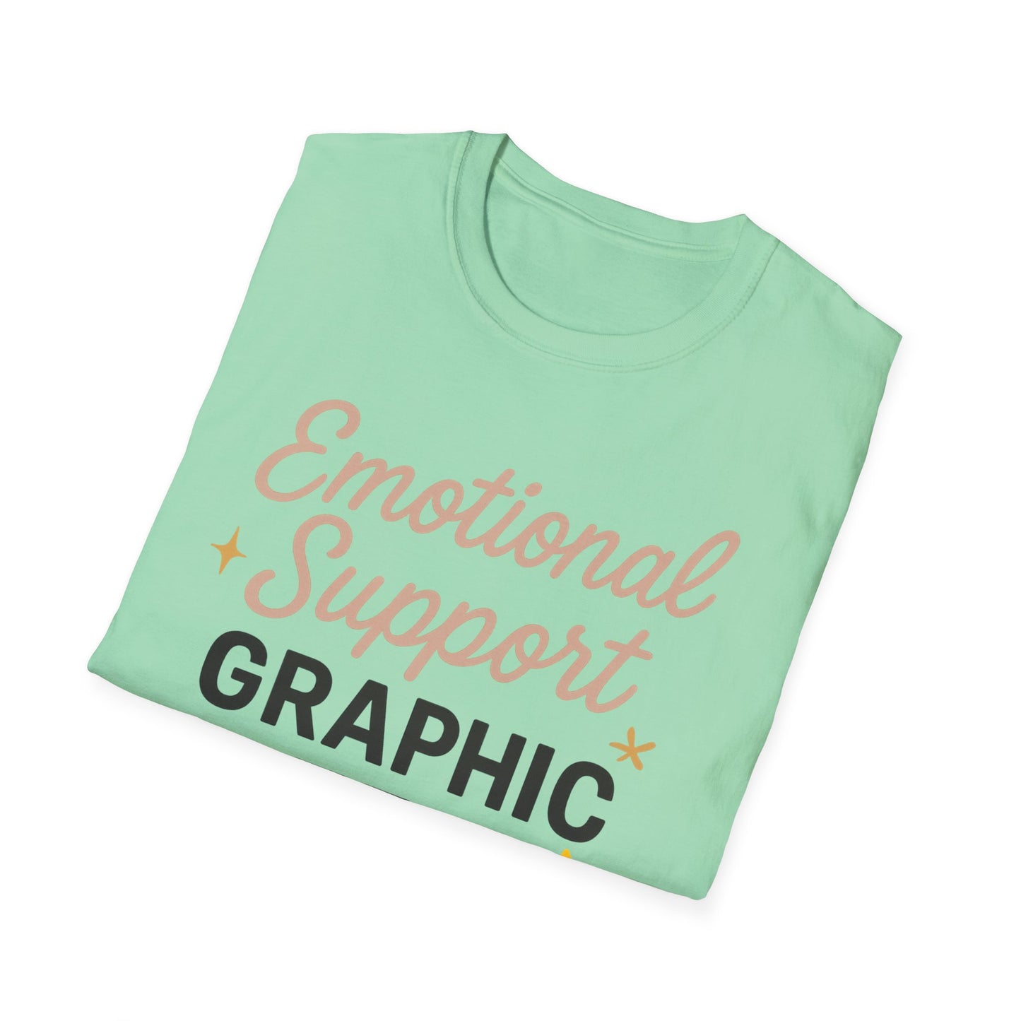 Emotional Support Graphic T-Shirt for Positivity Lovers