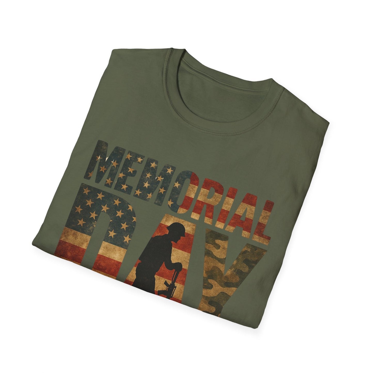 Memorial Day Camo Graphic - T-Shirt