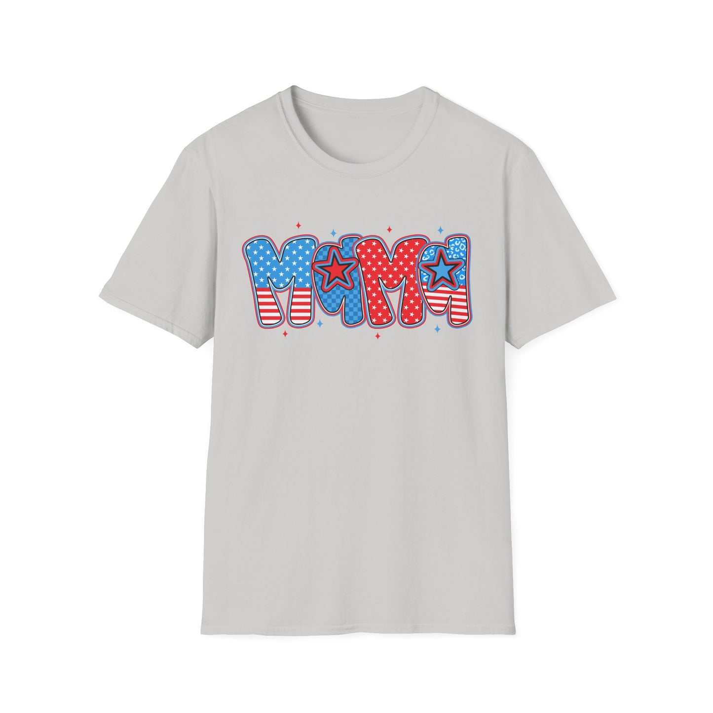 Patriotic Mama T-Shirt - Tee for Celebrations