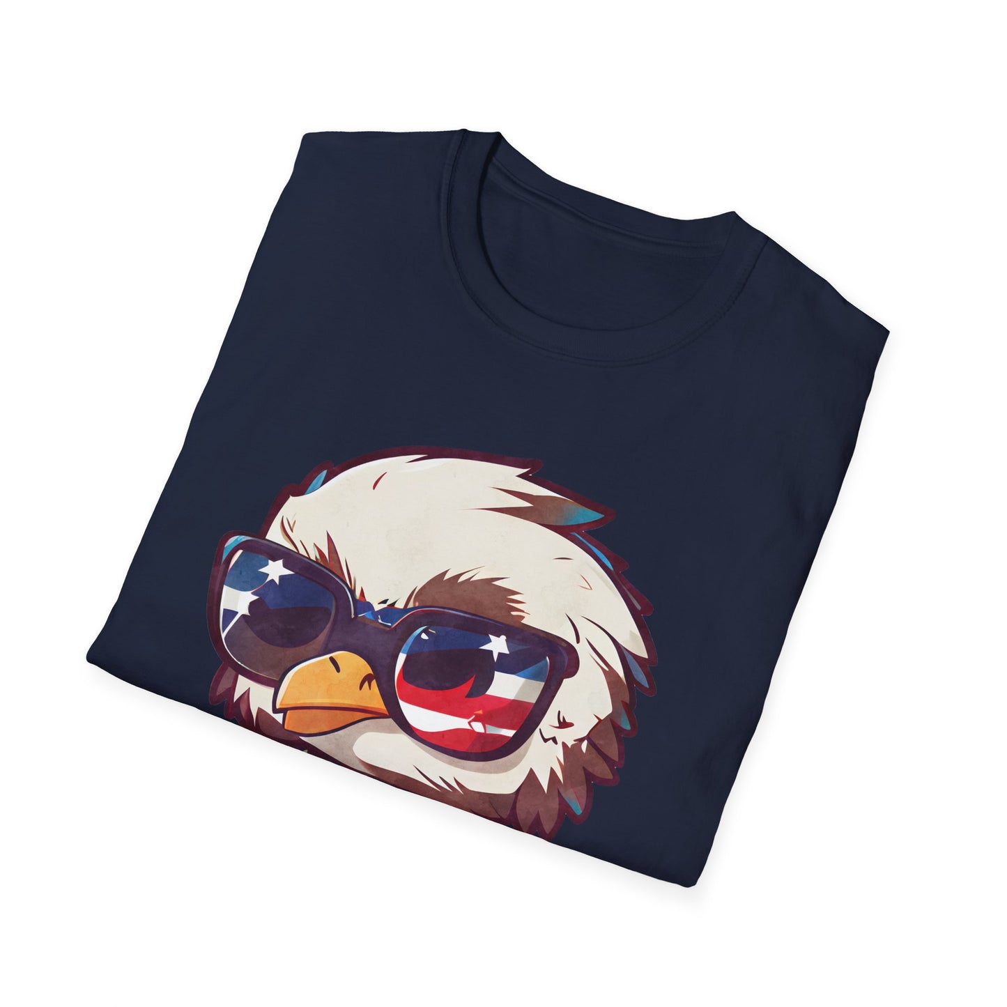 Patriotic Eagle Graphic T-Shirt