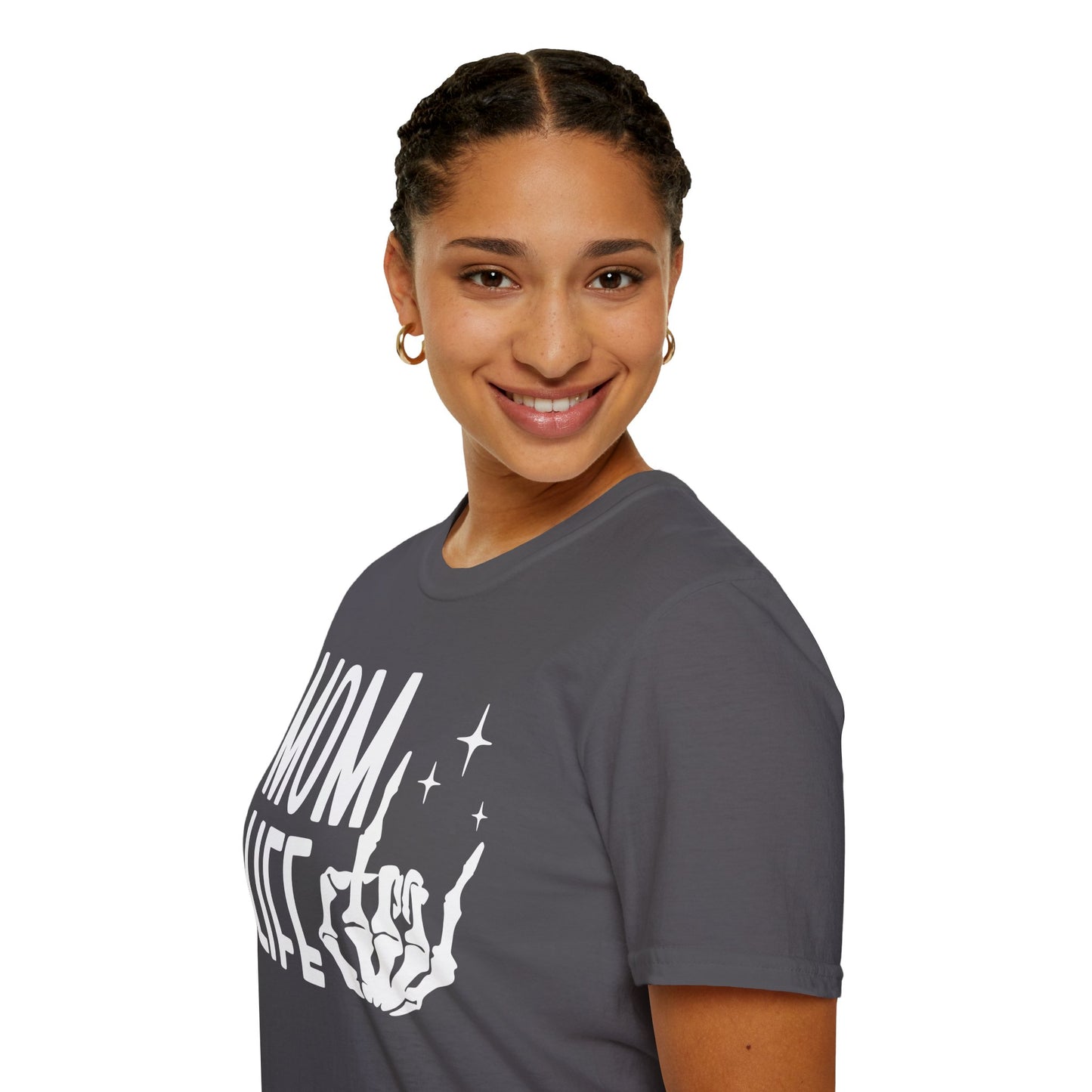 Mom Life Unisex Softstyle T-Shirt - Comfortable & Stylish for Moms