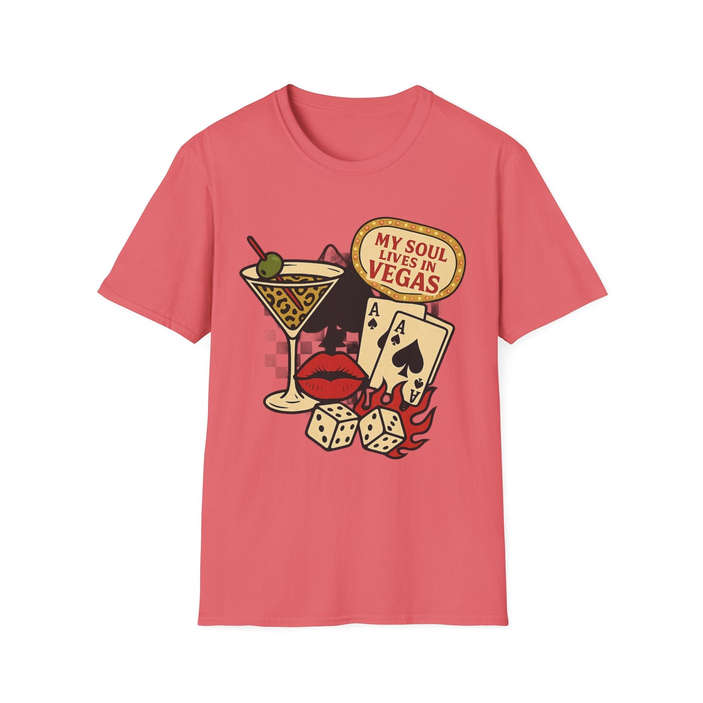 Vegas Vibes 'My Soul Lives in Vegas' - Graphic Tee