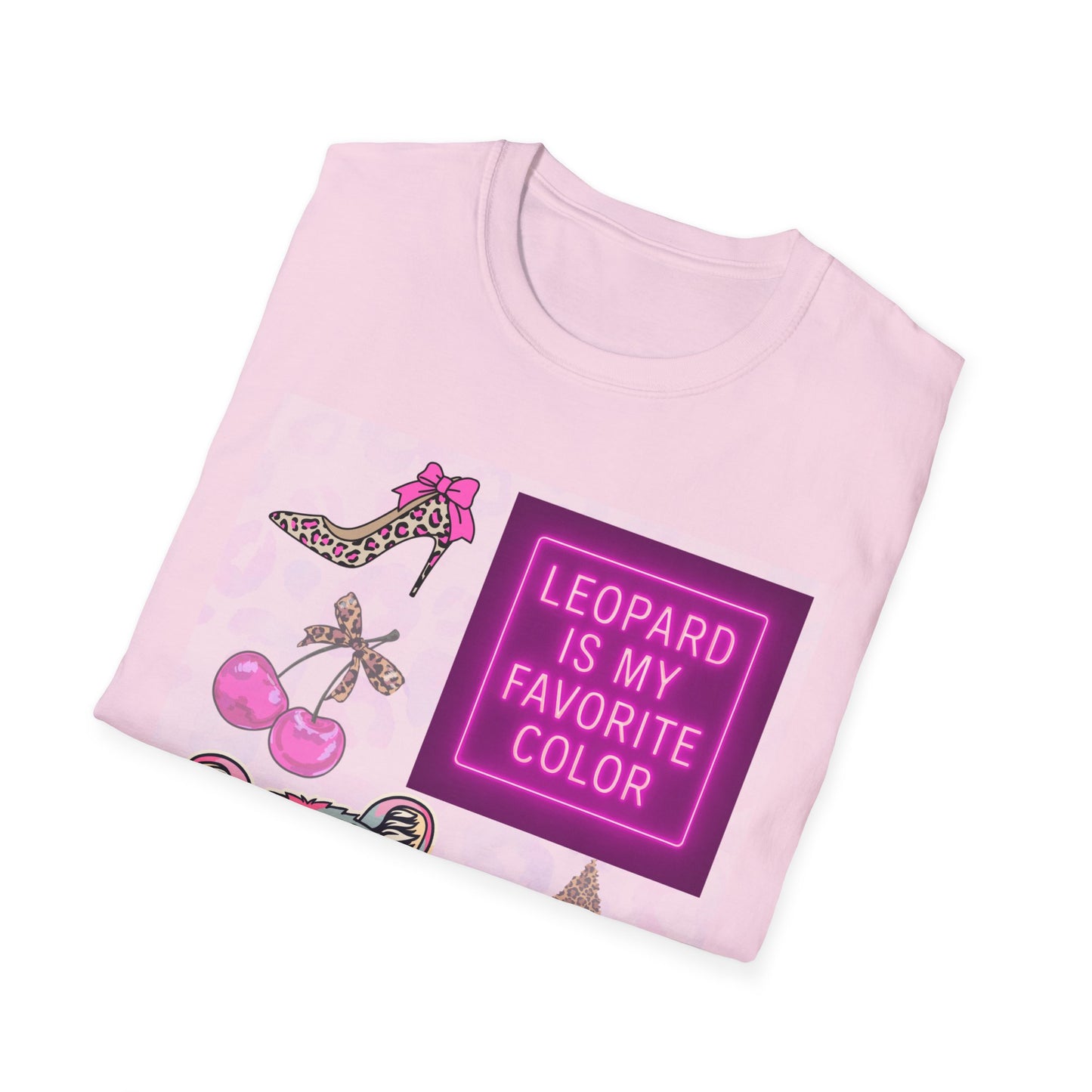Leopard is my Favorite Color Graphic Tee – Fun & Trendy Apparel