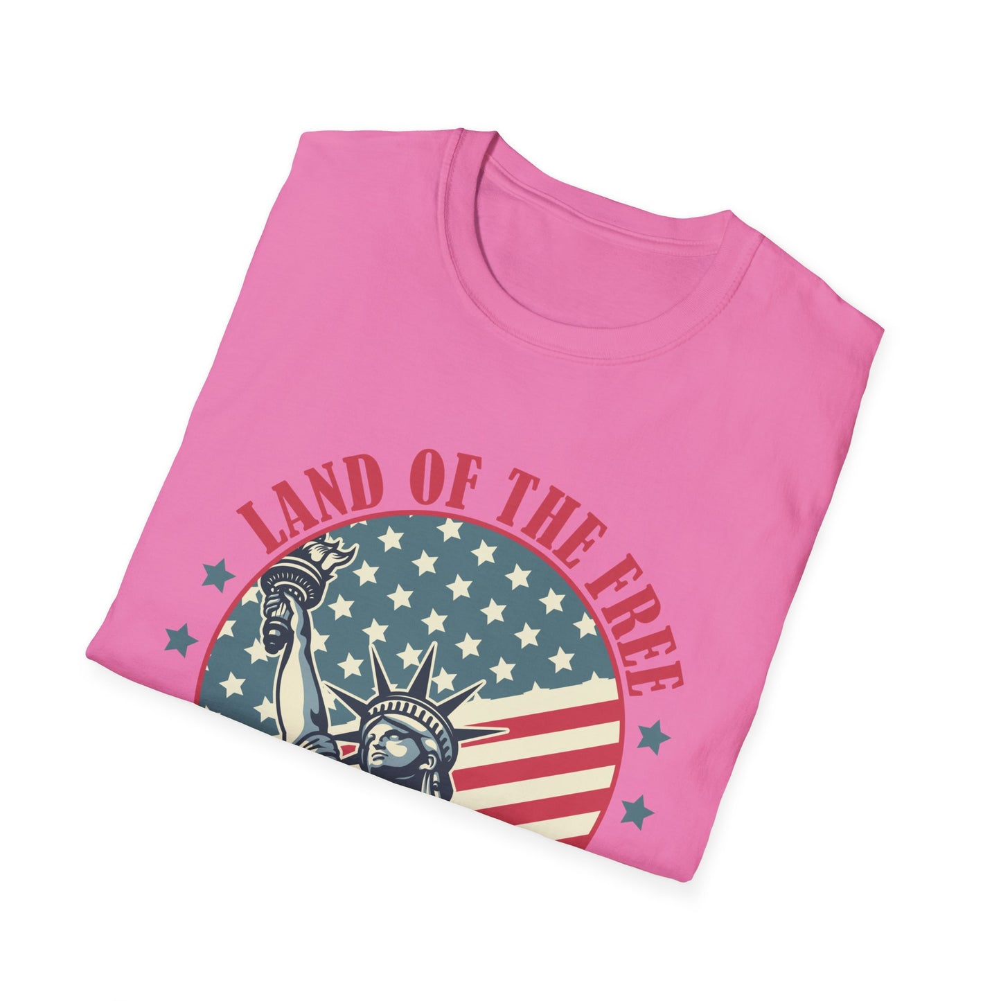 Land of the Free Graphic T-Shirt – Patriotism