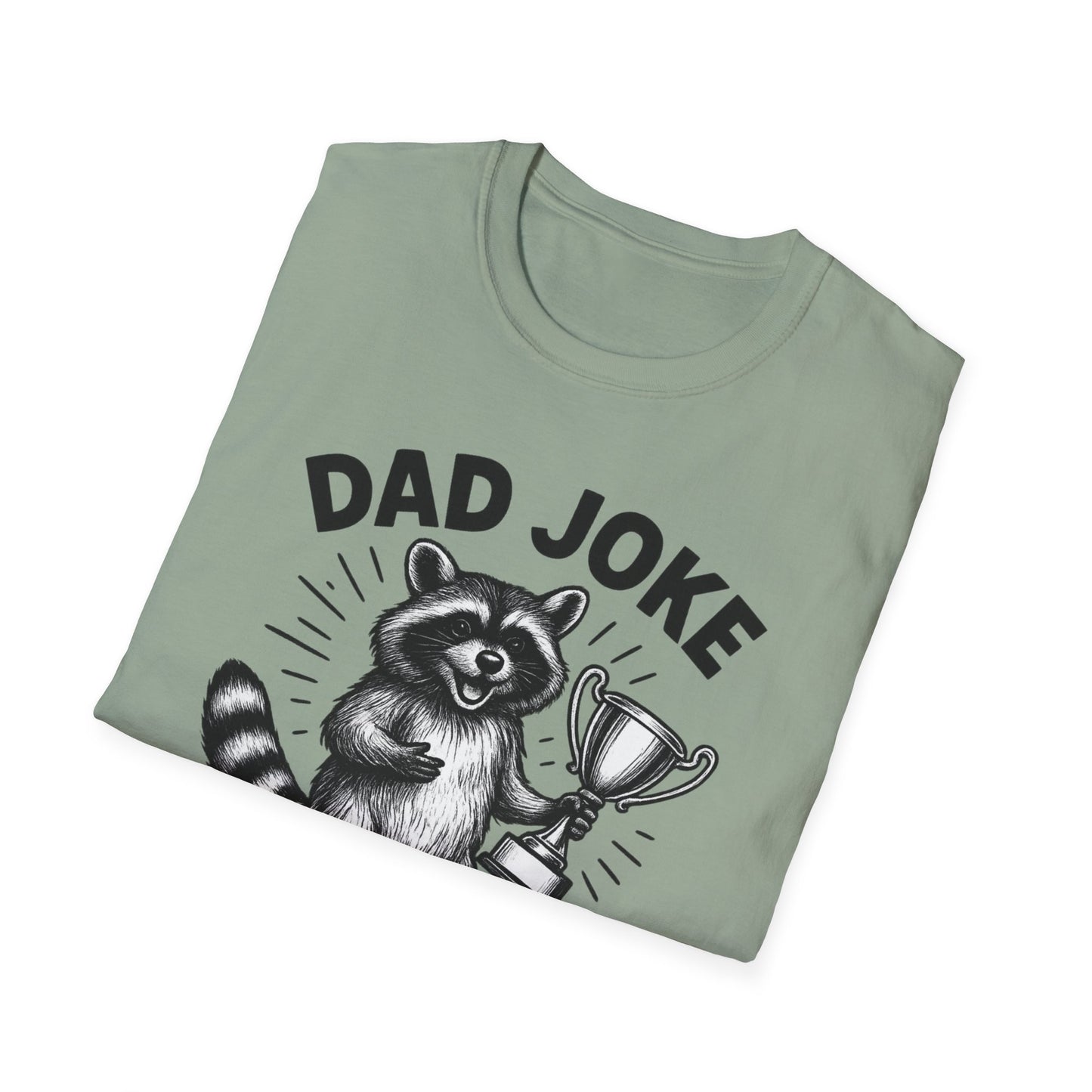 Dad Joke Champion T-Shirt, Funny Dad Gift, Unisex Tee, Perfect for Father's Day, Humor Shirt for Parent, Gift for Dad