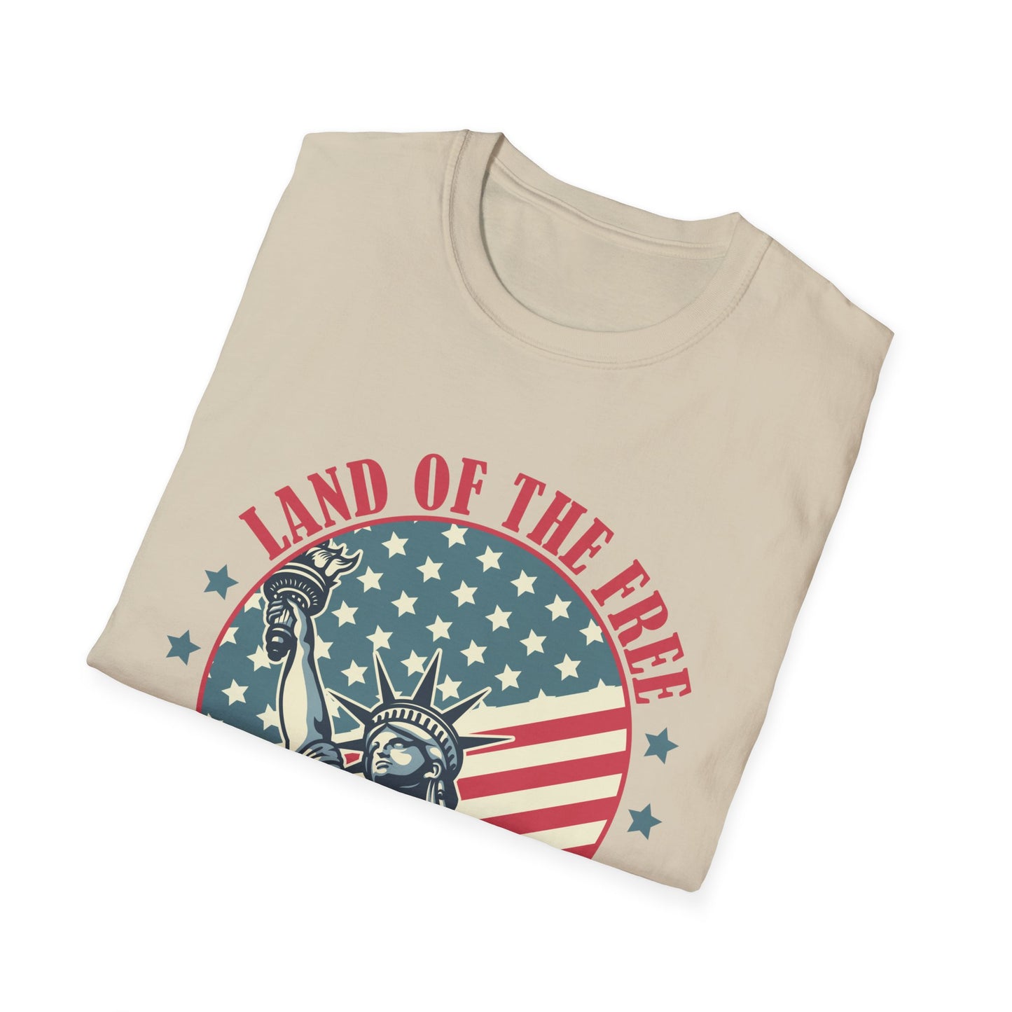 Land of the Free Graphic T-Shirt – Patriotism