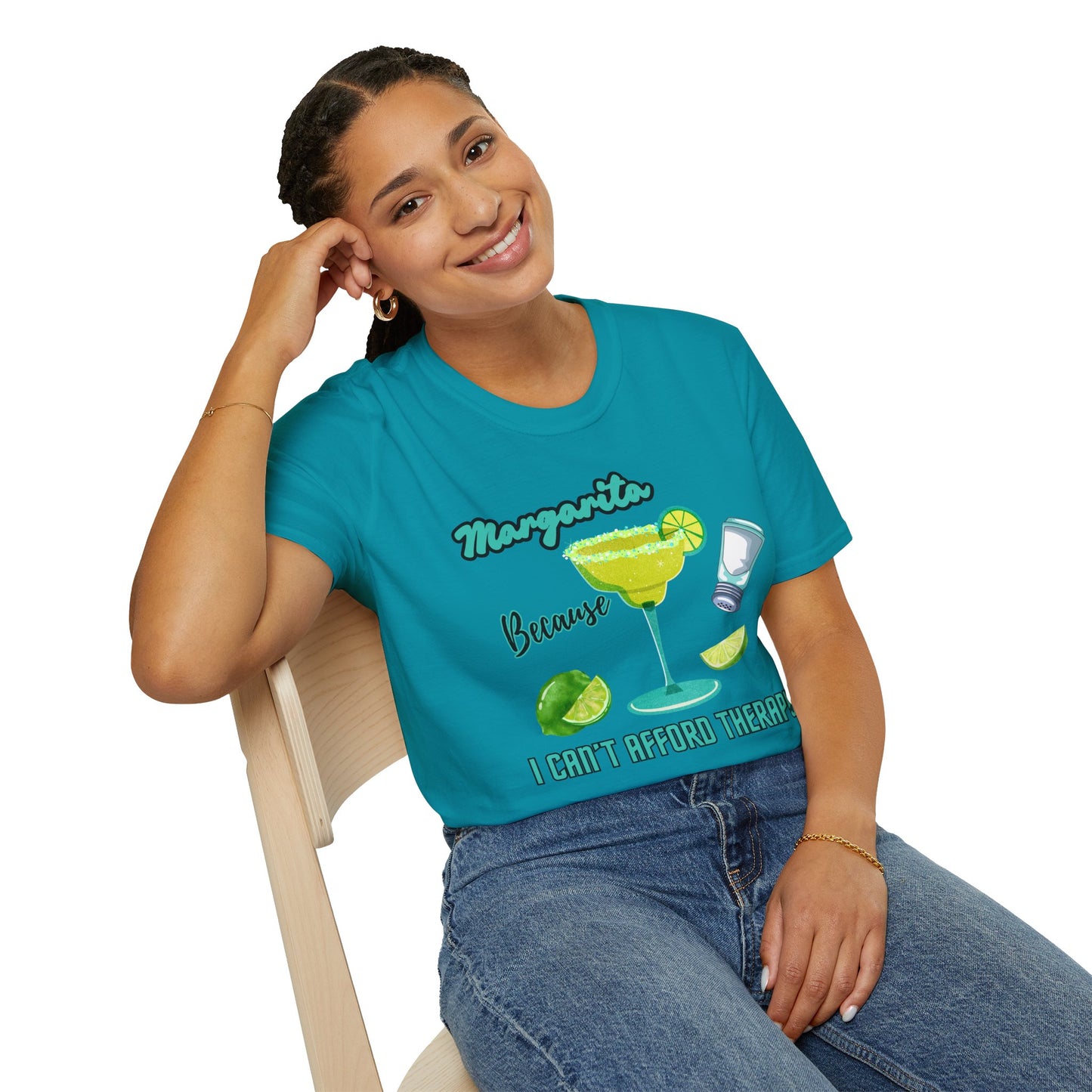 Margarita Therapy - Graphic Tee for Cocktail Lovers