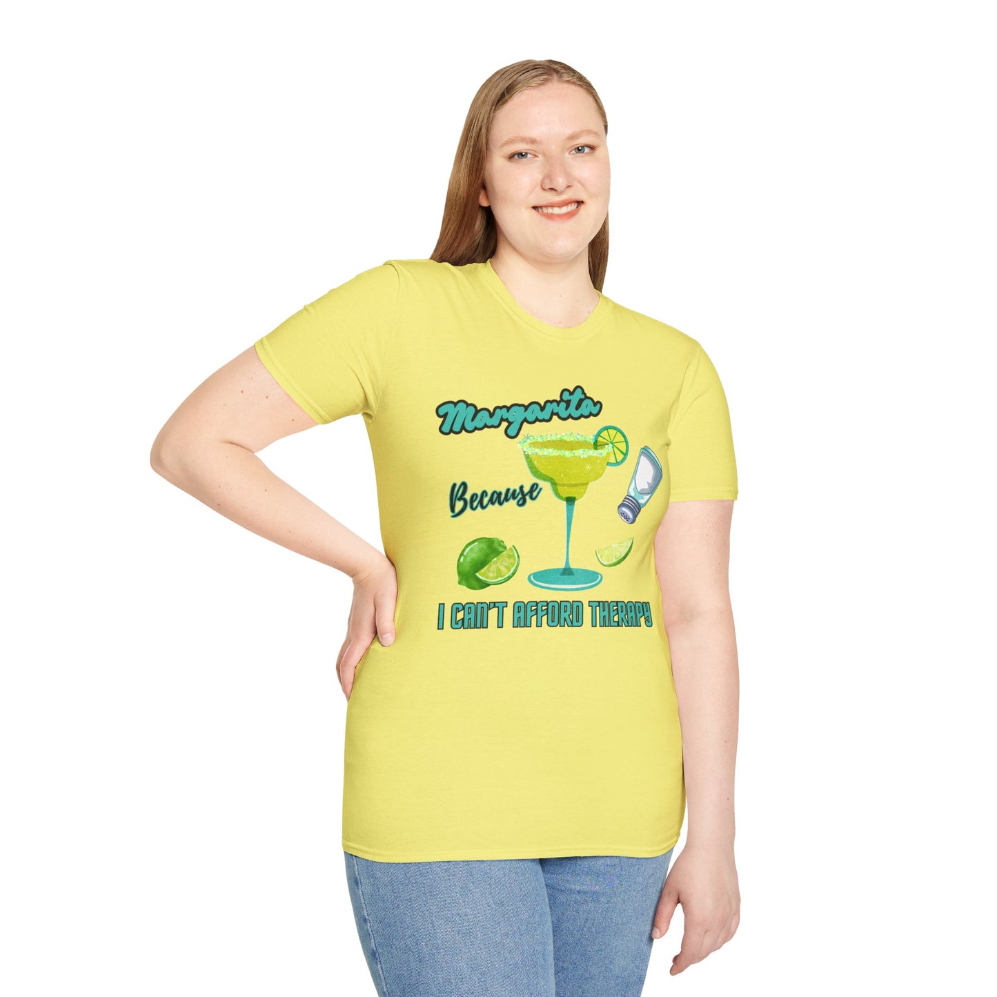 Margarita Therapy - Graphic Tee for Cocktail Lovers