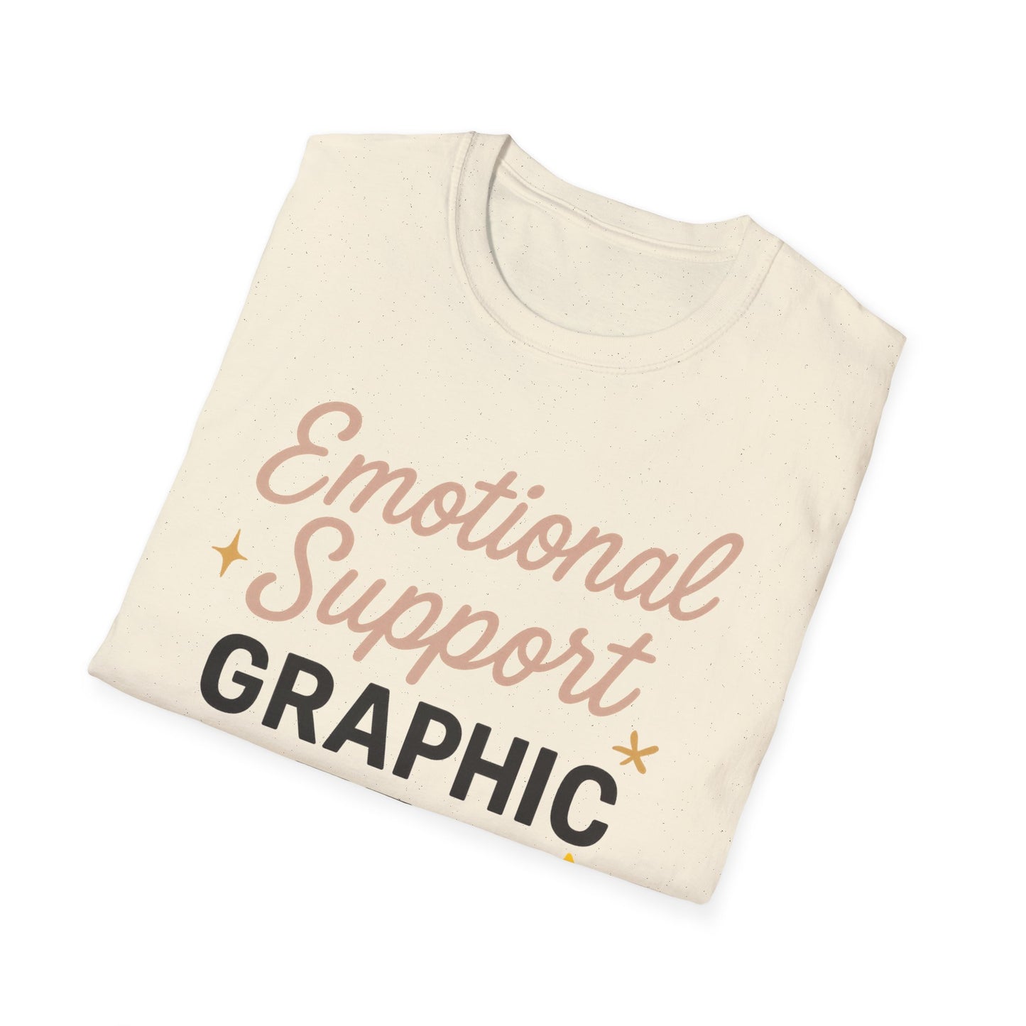 Emotional Support Graphic T-Shirt for Positivity Lovers