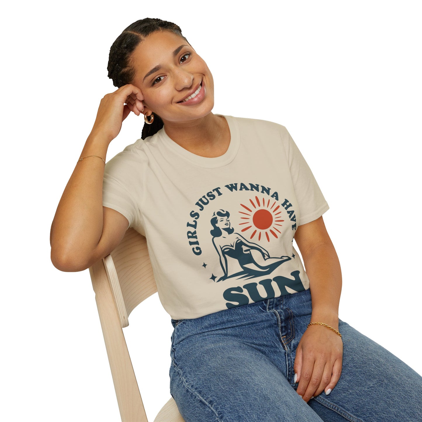 Girls Just Wanna Have Sun T-Shirt - Summer Vibes Tee