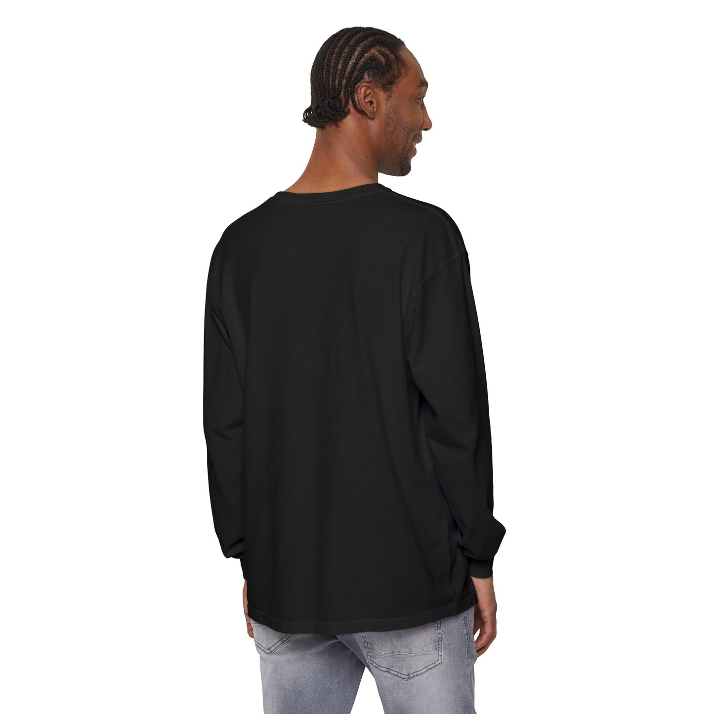 USA Themed Long Sleeve T-Shirt - Made in America, Patriotic Apparel, Independence Day Shirt, Americana Fashion, Unisex Casual Wear
