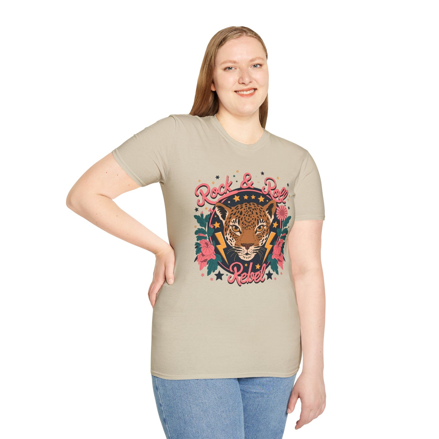 Rock & Roll Rebel - Bold Graphic Tee