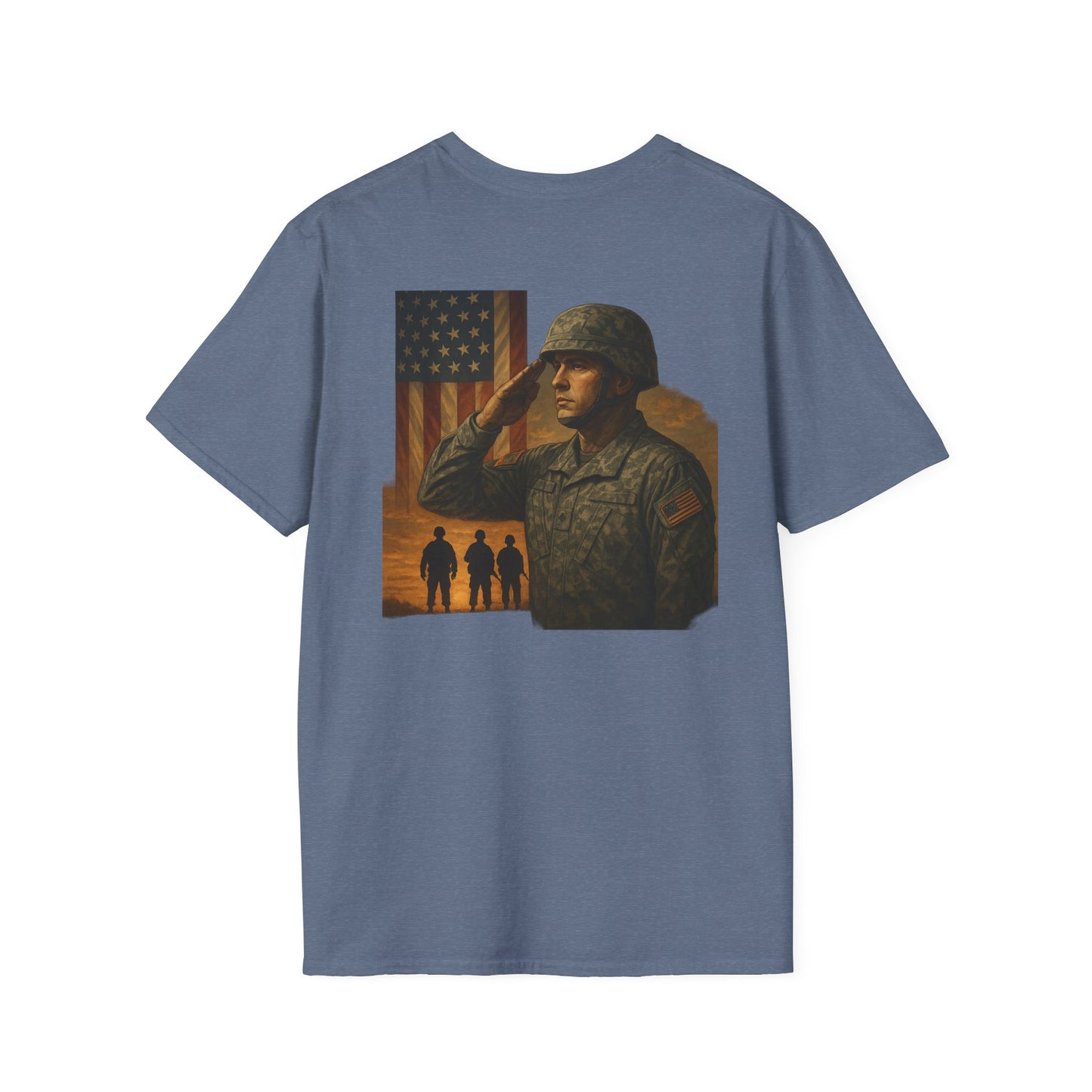 Patriotic Military Tribute - Tee