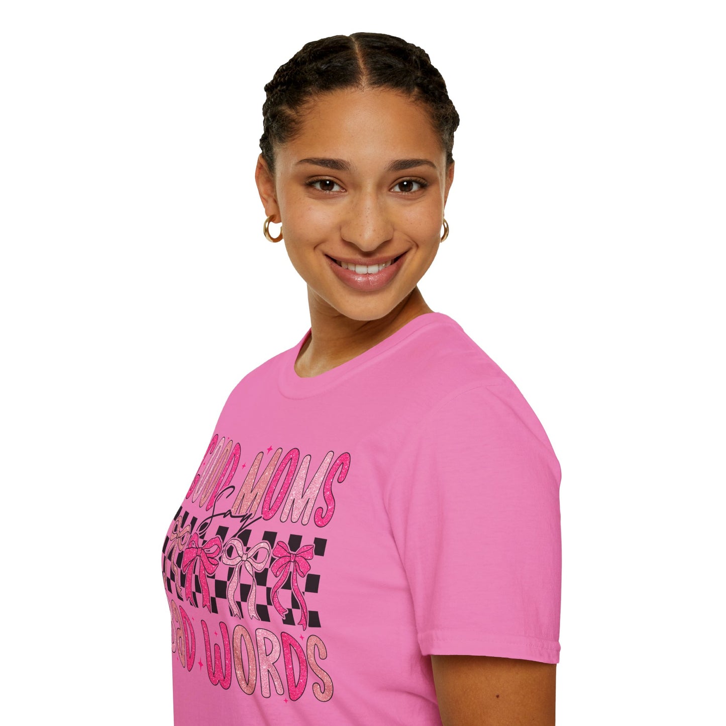 Good Moms Bad Words Fun & Playful Tee for Moms