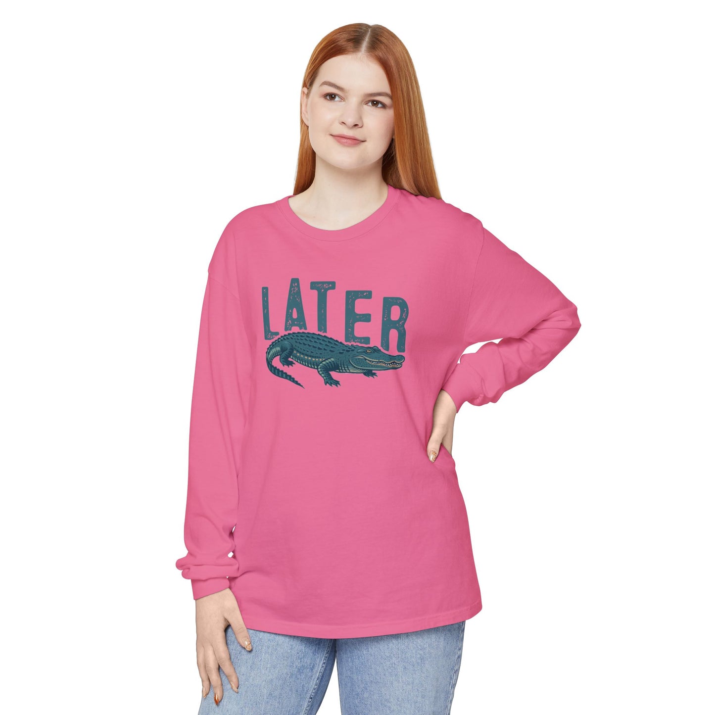 Later Gator -Casual Graphic Tee for Laid-Back Vibes | Perfect for Gifting, Relaxation, Everyday Wear, Beach Days, Summer Outings