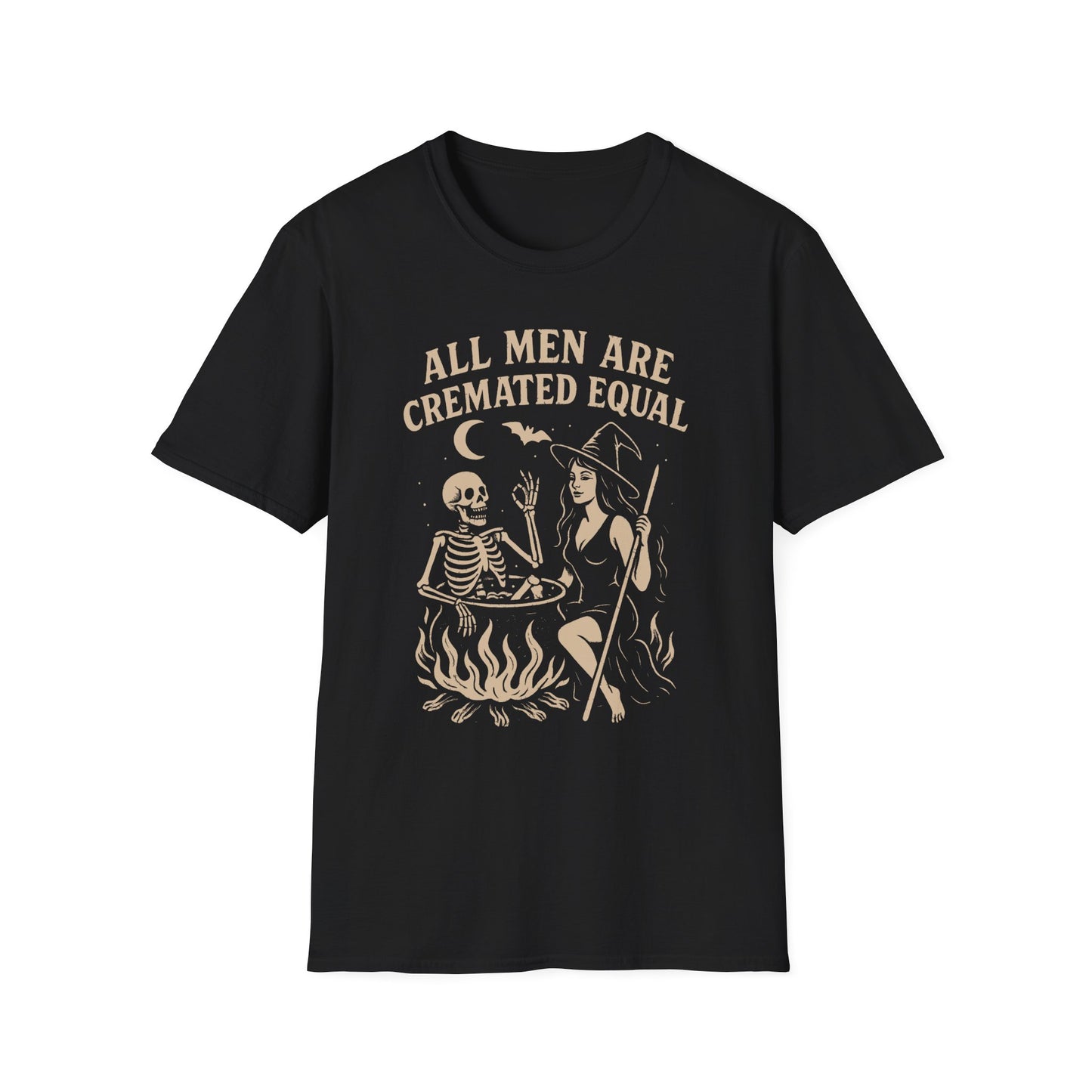 Halloween Witty Tee, Oversized Graphic Tee