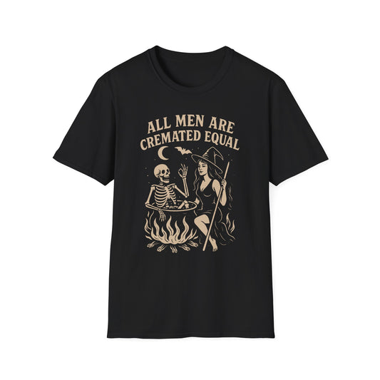 Halloween Witty Tee, Oversized Graphic Tee