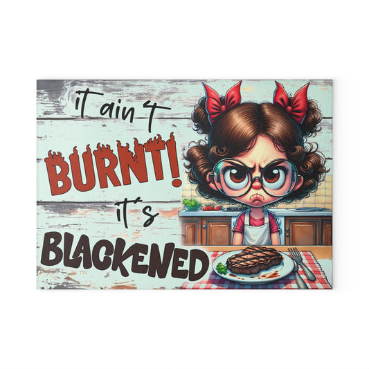Funny Glass Cutting Board, Kitchen Decor, Gift for Him/Her, Cooking Humor, Unique Housewarming Gift