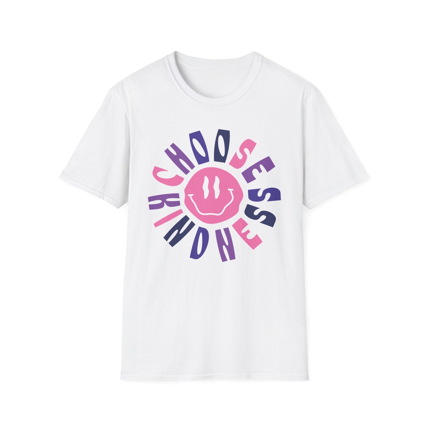 Choose Kindness Unisex Softstyle T-Shirt | Positive Vibes Tee