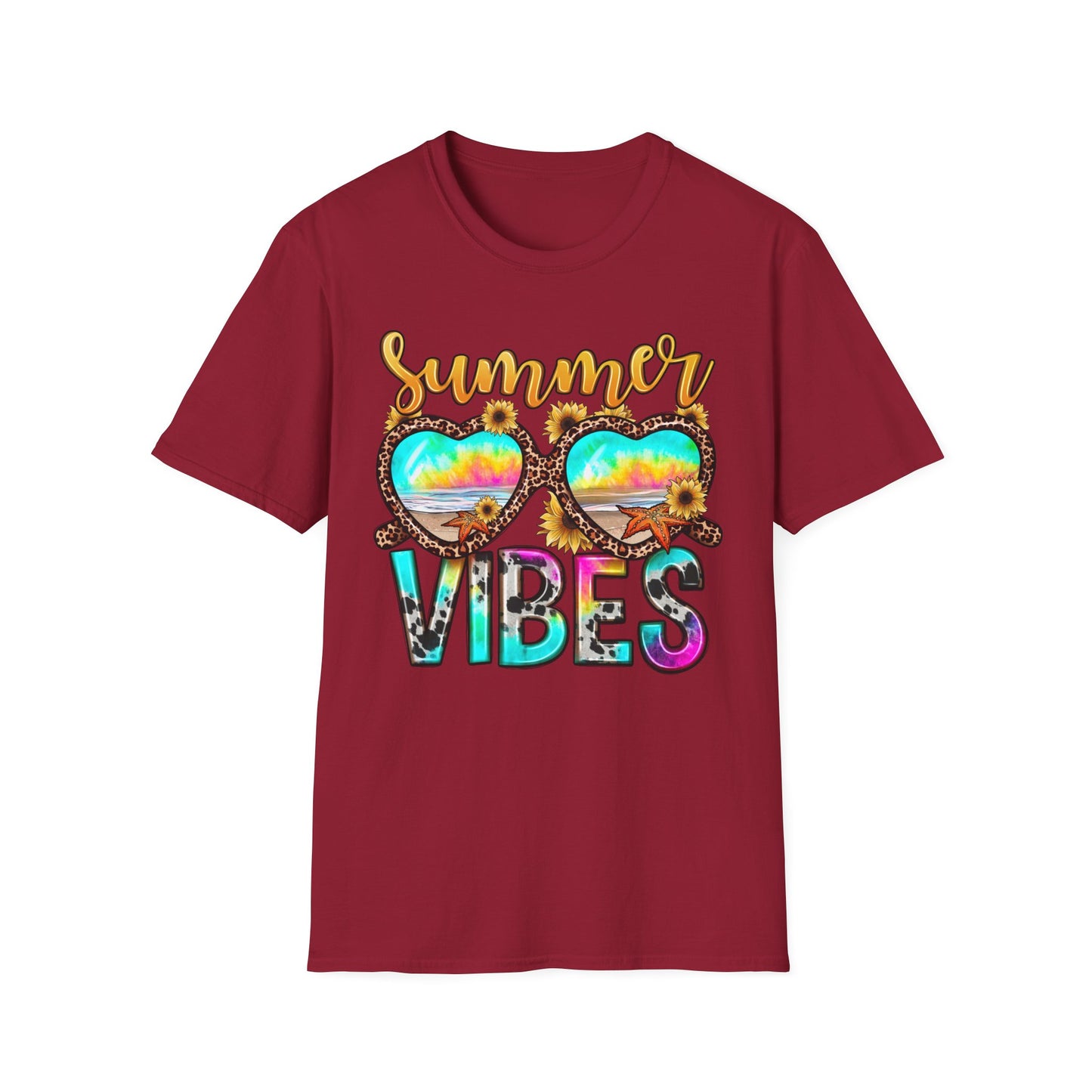 Summer Vibes Graphic -Tee for a Chill Summer