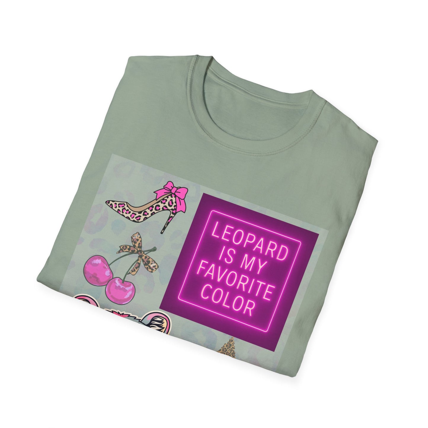 Leopard is my Favorite Color Graphic Tee – Fun & Trendy Apparel