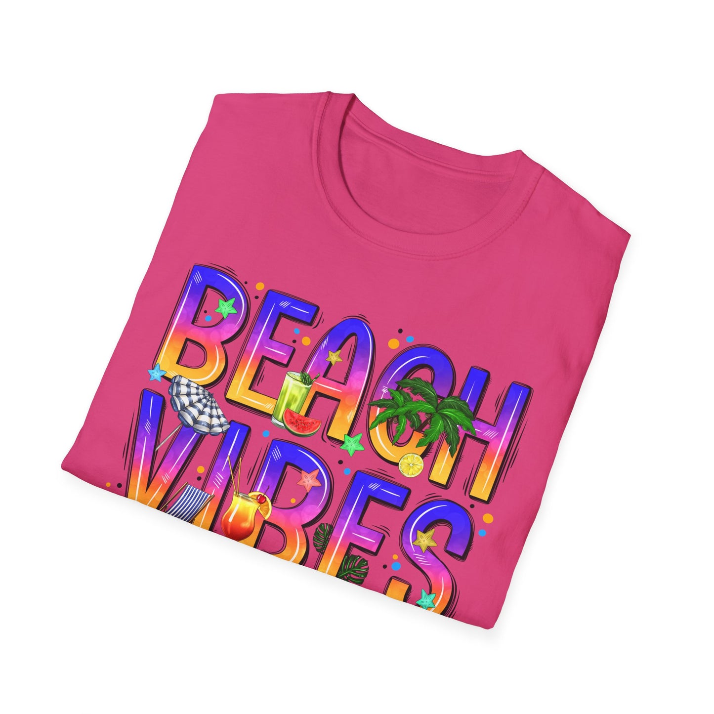 Beach Vibes - Bright and Fun Tee