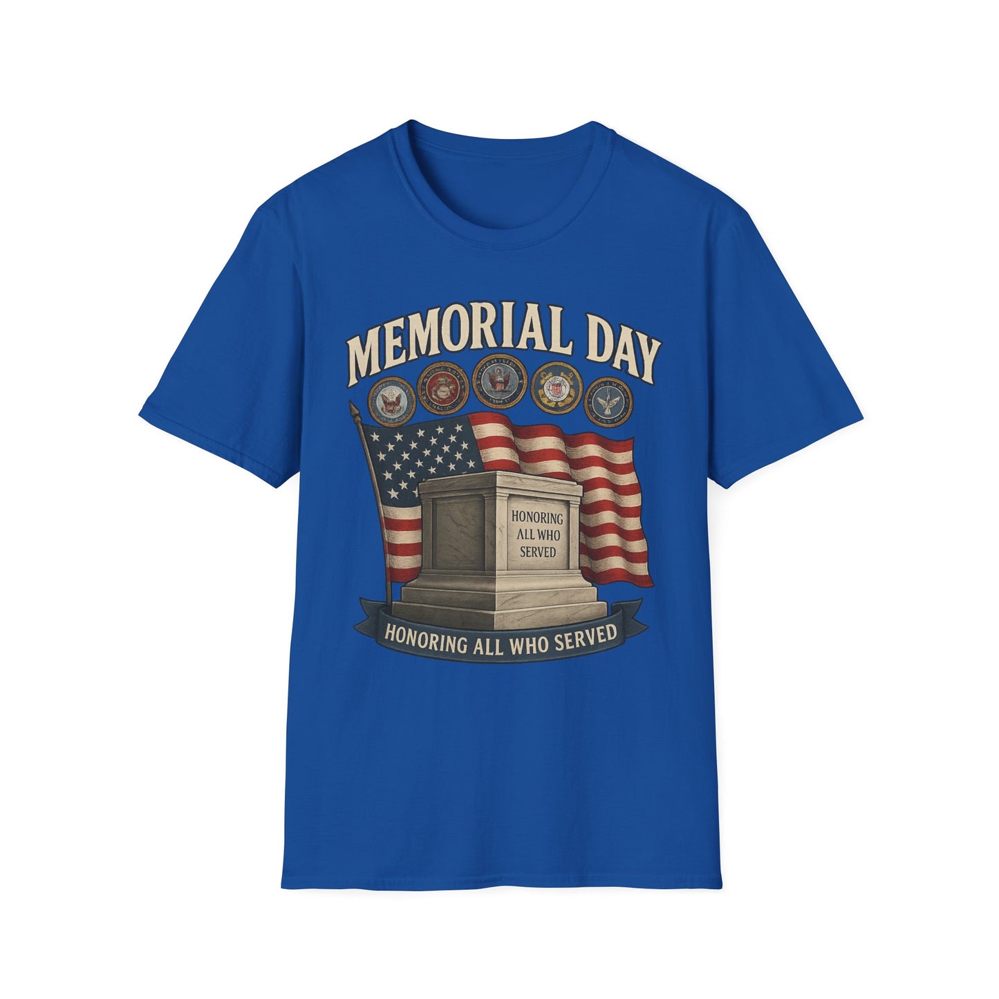 Memorial Day Tribute T-Shirt - Honoring All Who Served
