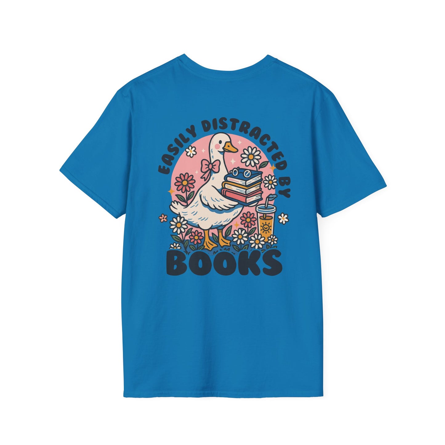 Easily Distracted by Books - T-Shirt