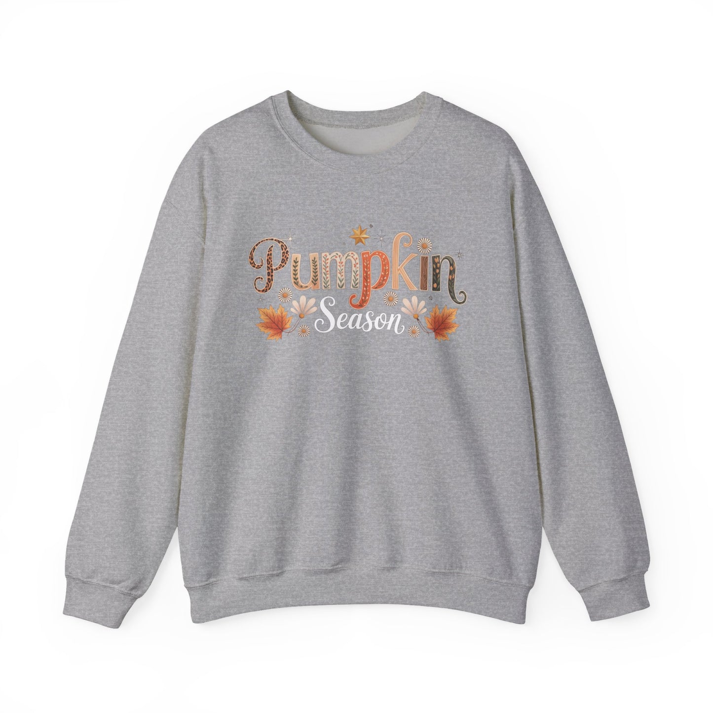 Cozy Pumpkin Fall Sweatshirt, Autumn Fashion, Unisex Crewneck, Seasonal Apparel, Harvest Celebration, Thanksgiving Outfit