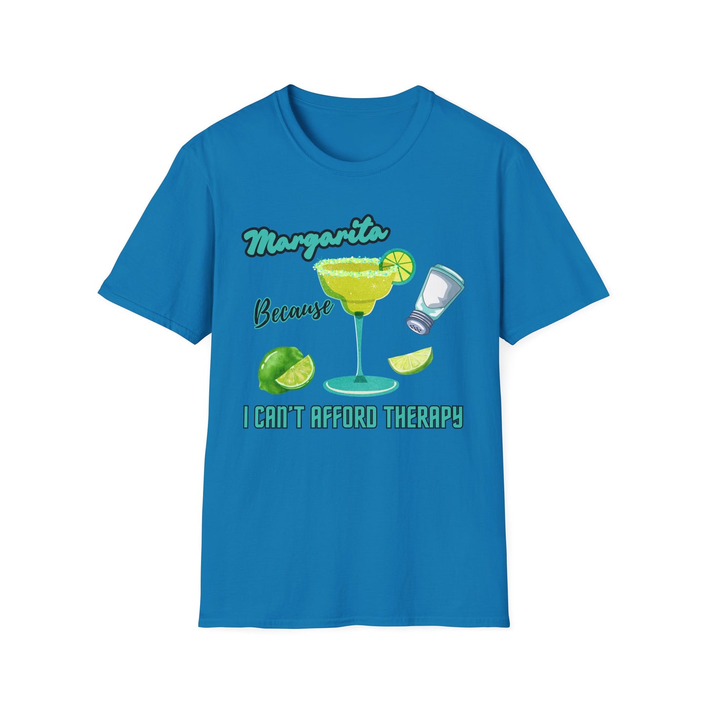 Margarita Therapy - Graphic Tee for Cocktail Lovers