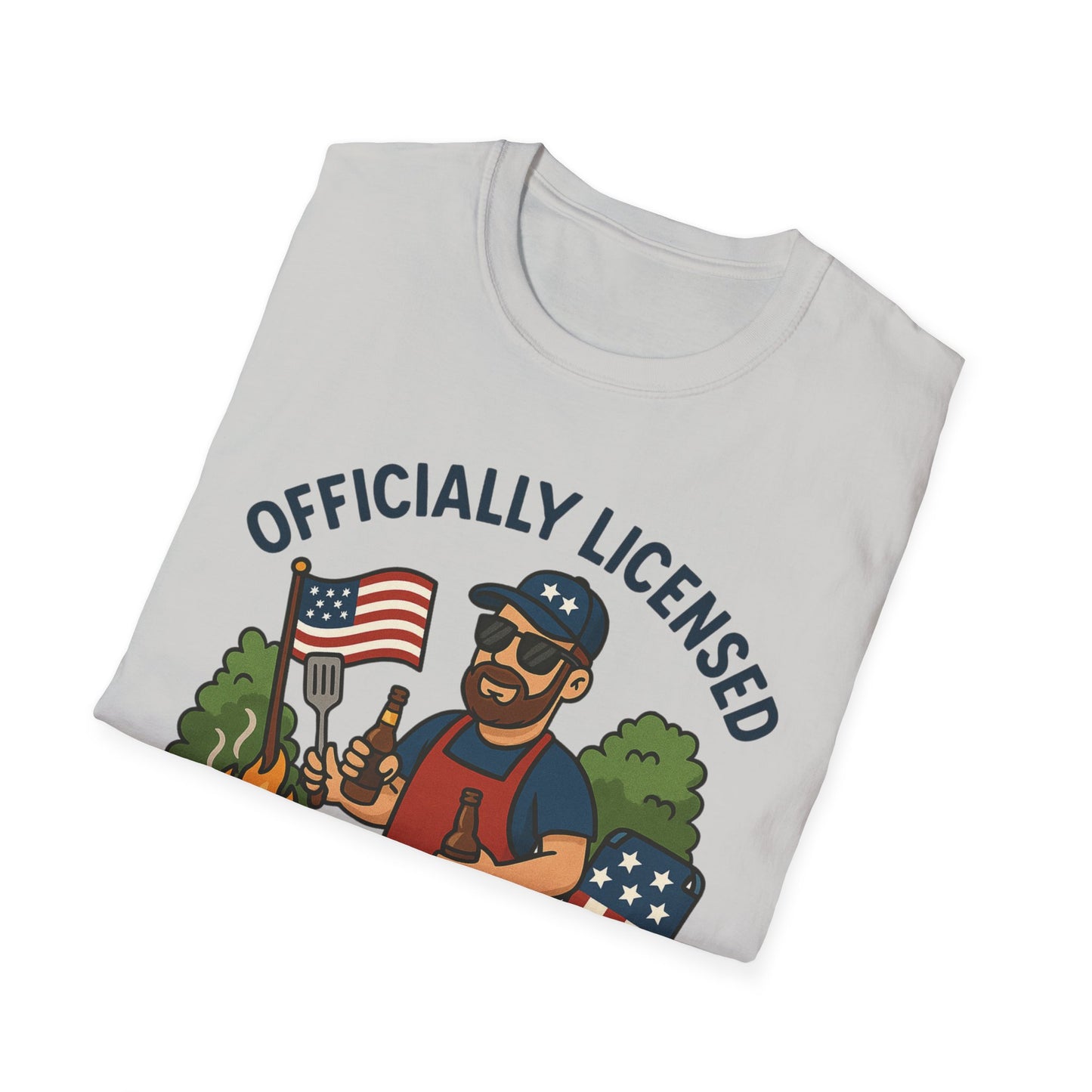 Officially Licensed BBQ Master T-Shirt for Grill Enthusiasts