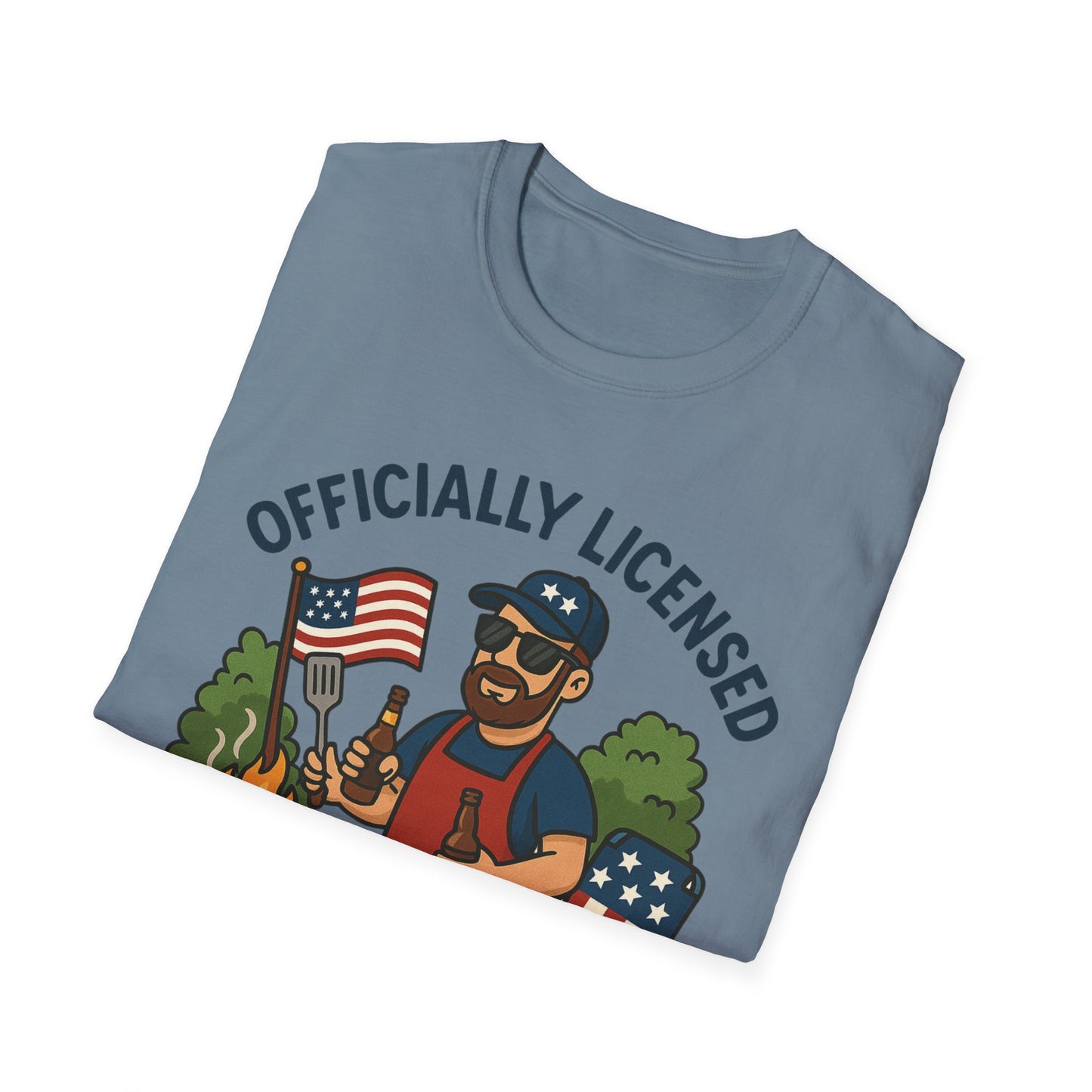 Officially Licensed BBQ Master T-Shirt for Grill Enthusiasts