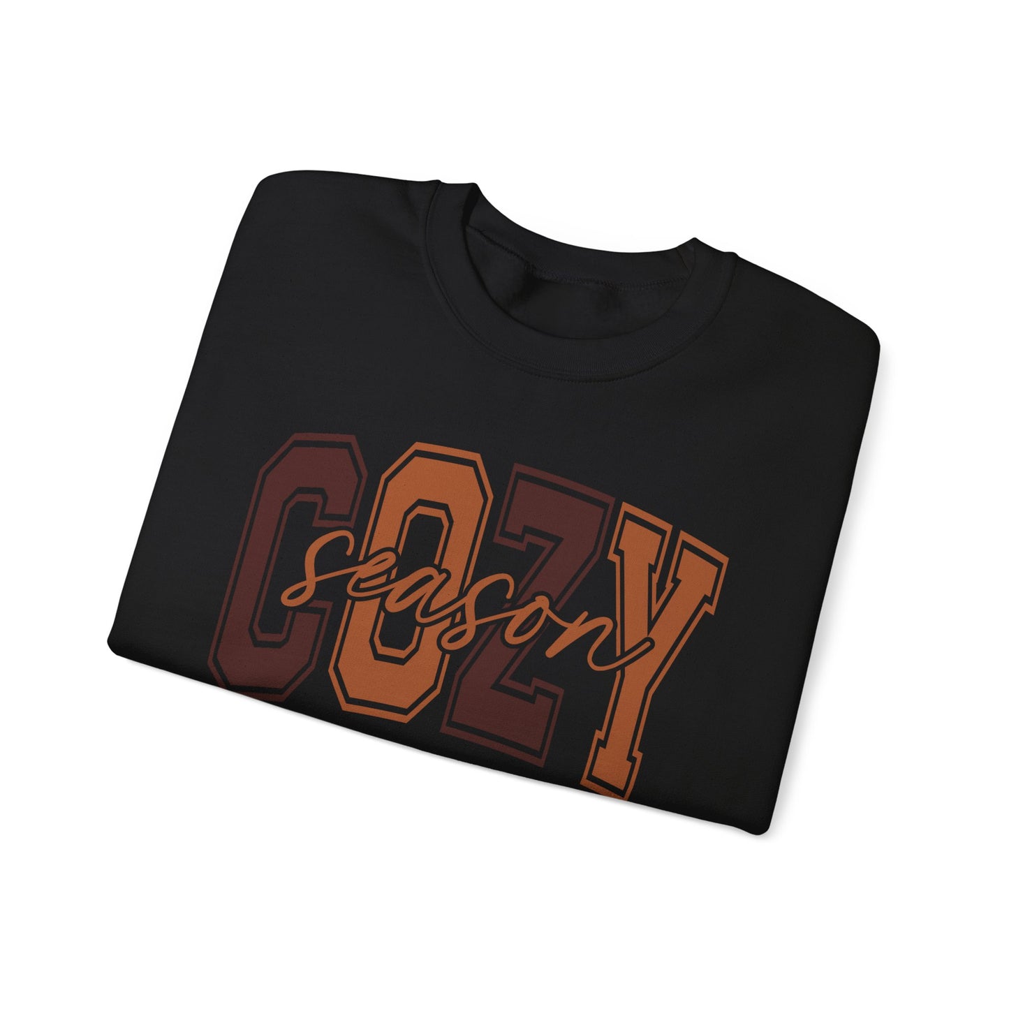Cozy Season Crewneck Sweatshirt | Unisex Sweatshirt, Fall Essentials, Comfy Gift, Cozy Vibes, Holiday Apparel