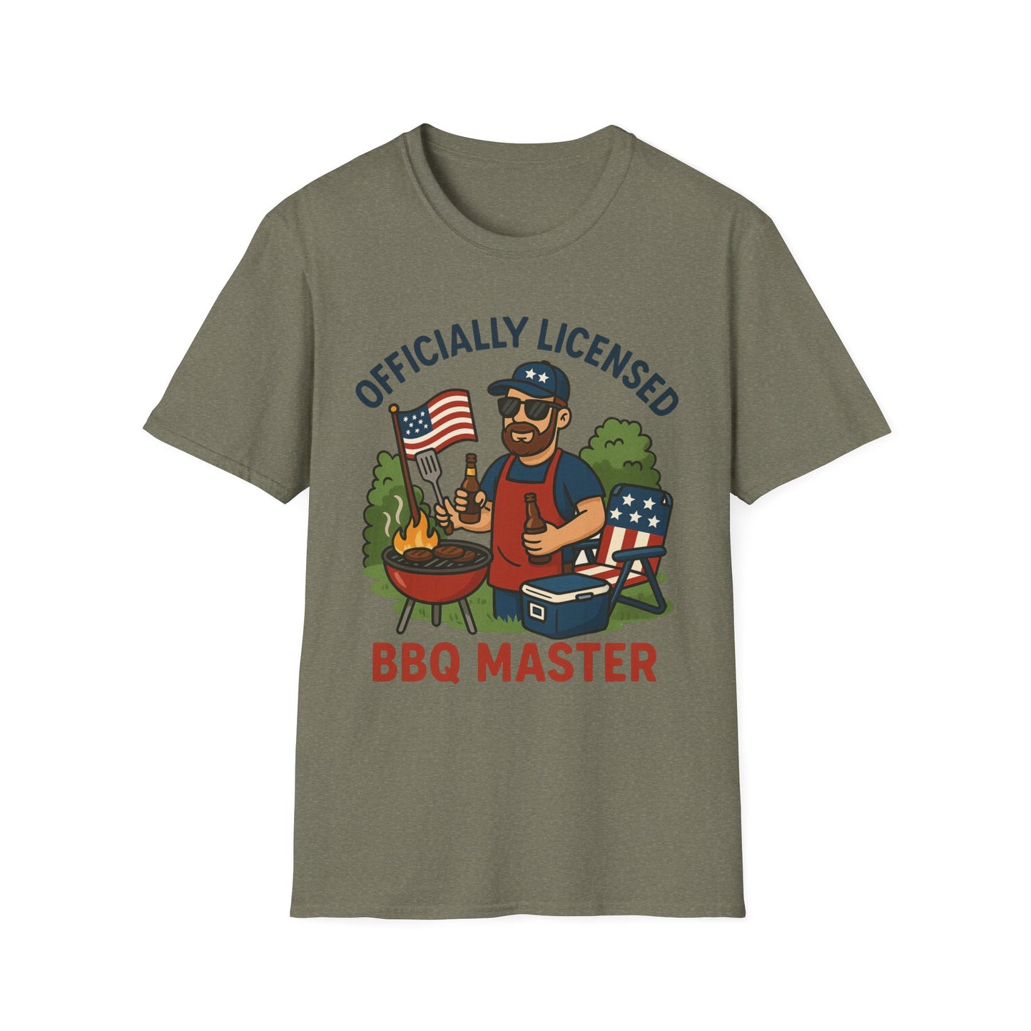 Officially Licensed BBQ Master T-Shirt for Grill Enthusiasts