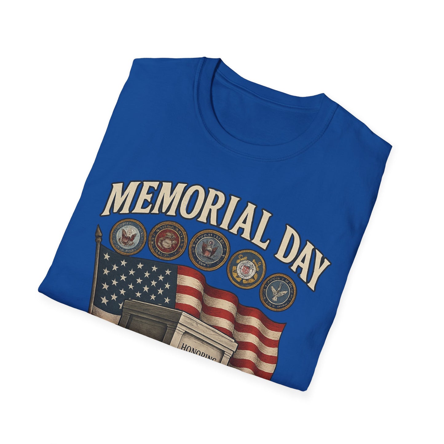 Memorial Day Tribute T-Shirt - Honoring All Who Served