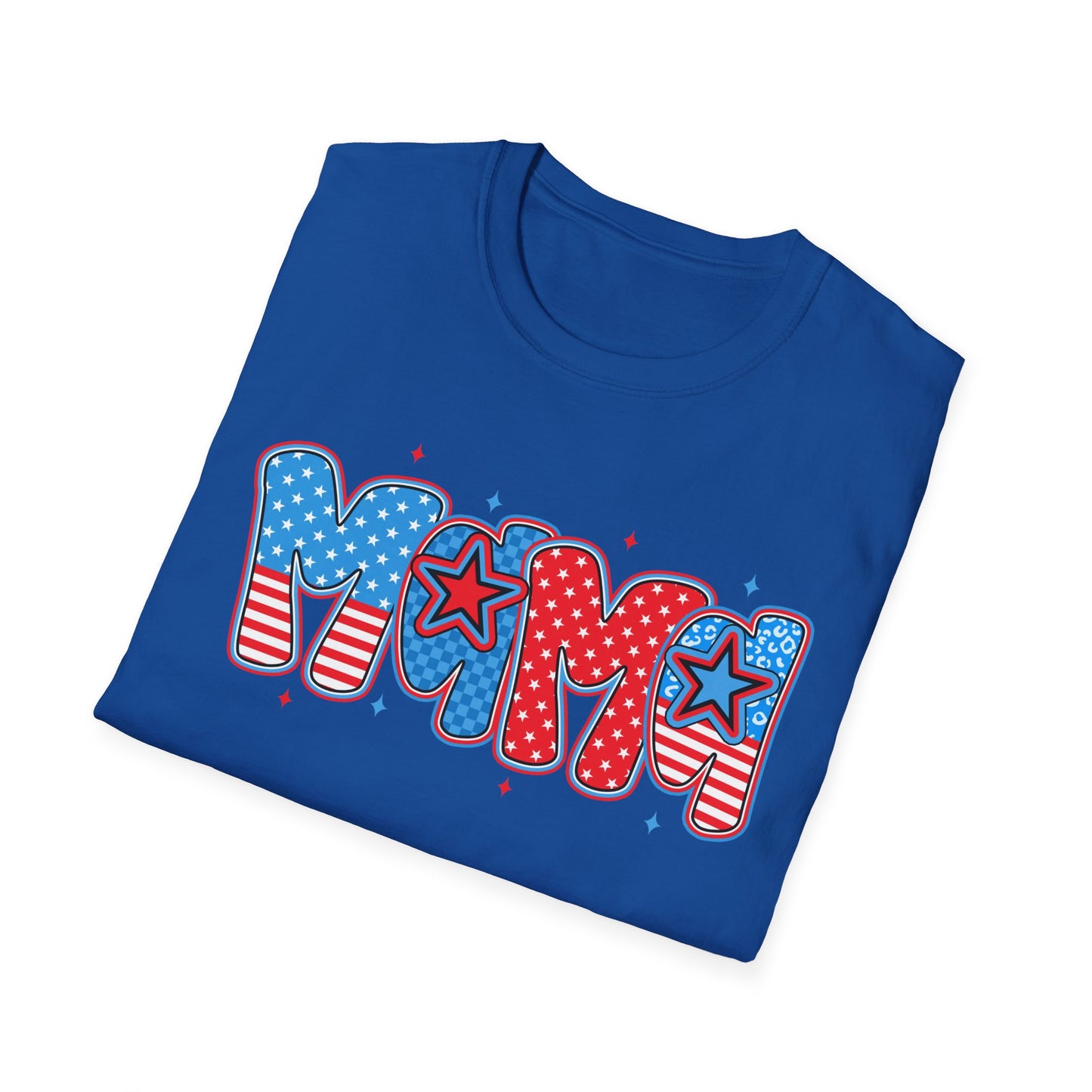 Patriotic Mama T-Shirt - Tee for Celebrations