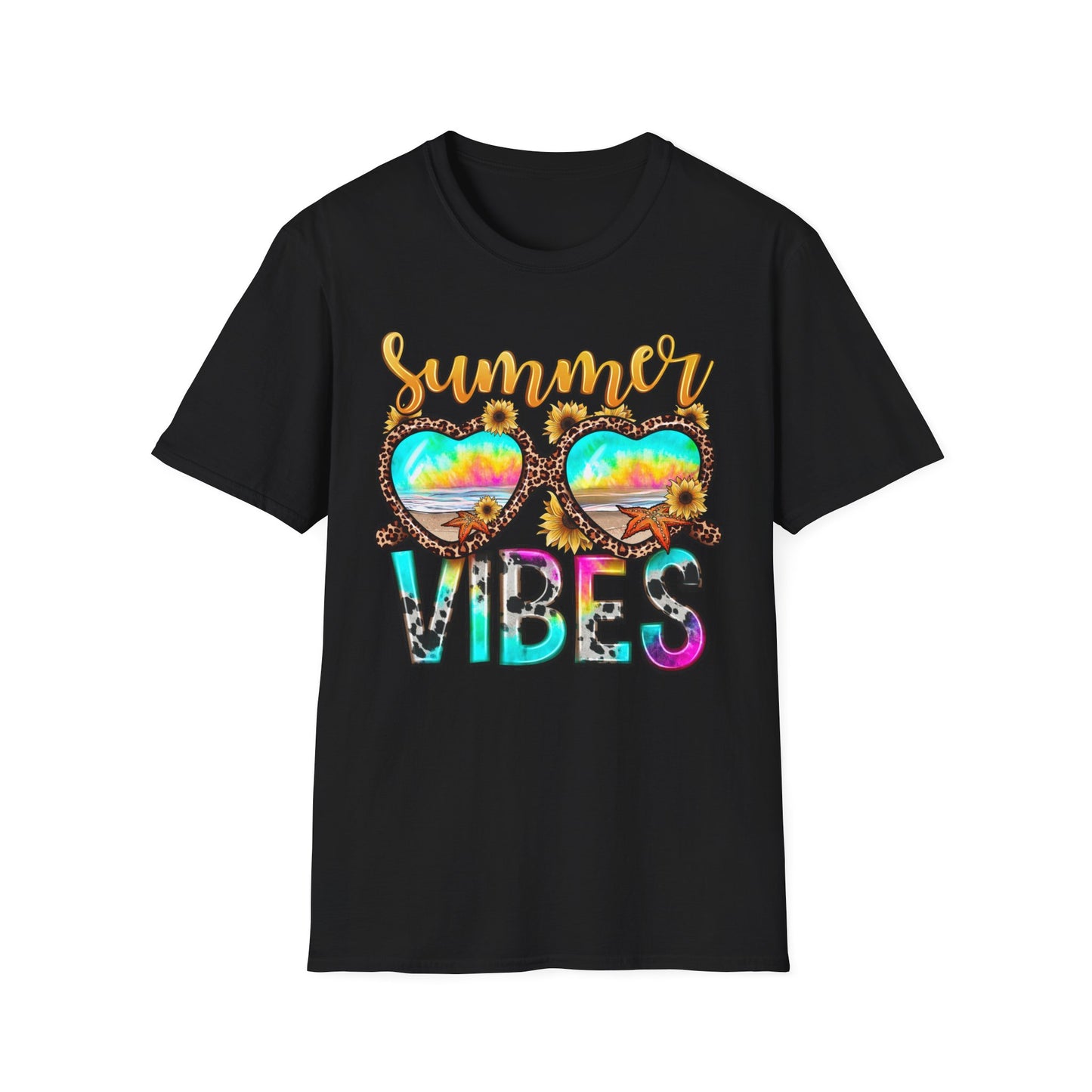 Summer Vibes Graphic -Tee for a Chill Summer