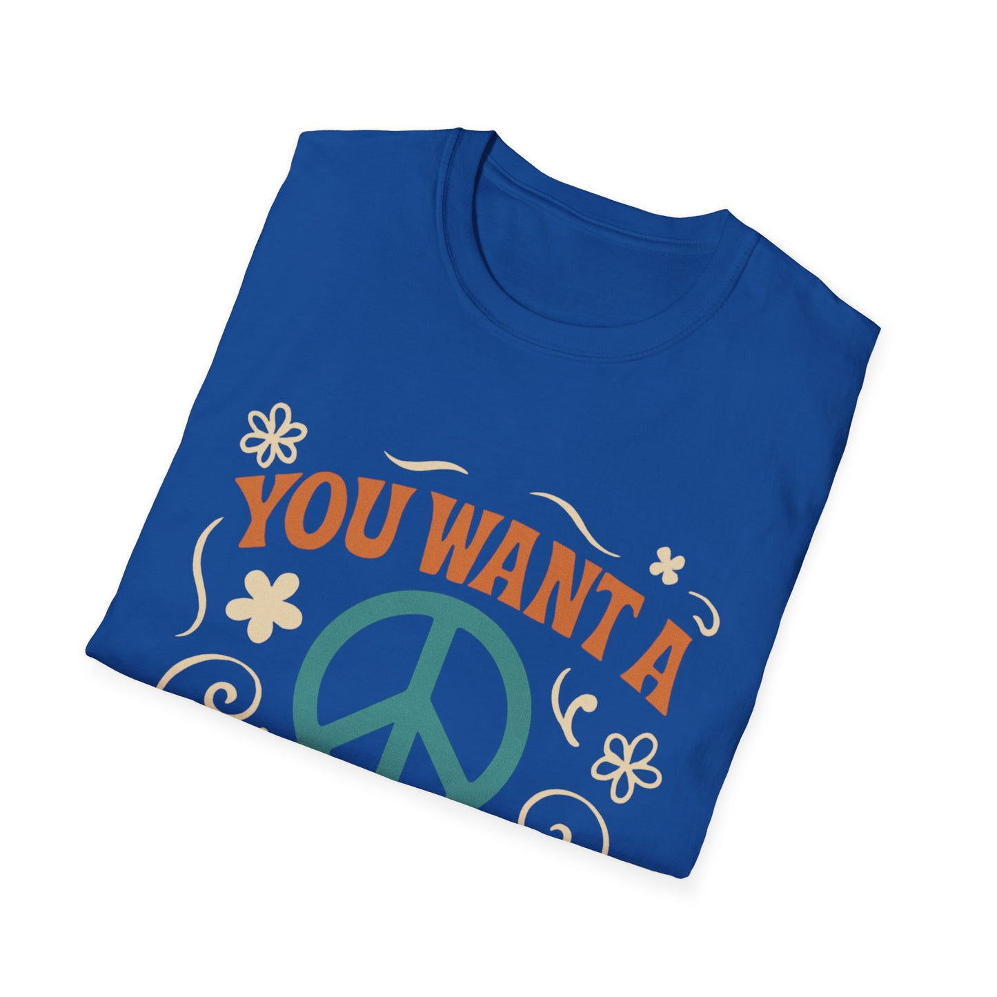 "You Want A Peace Of Me" Design Tee