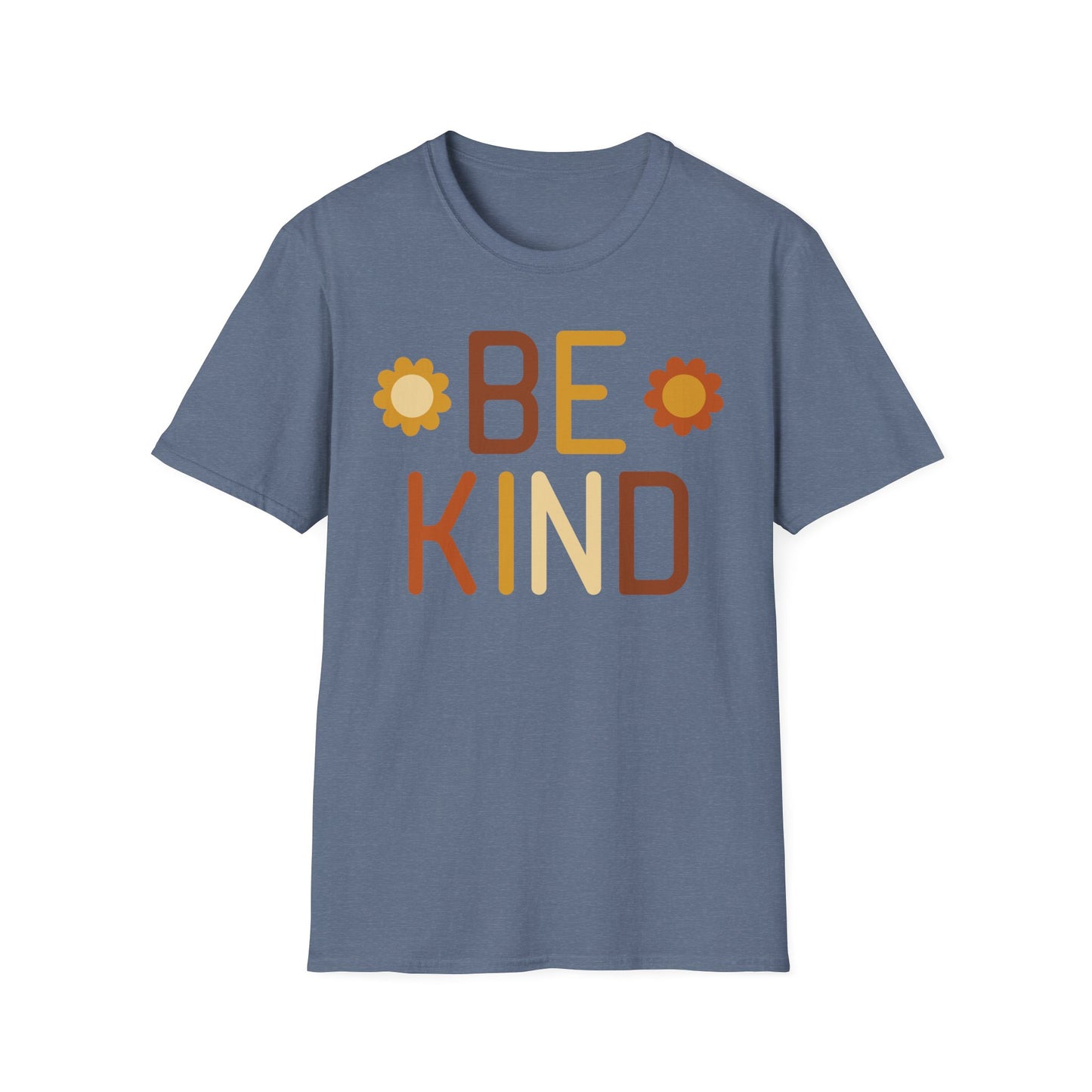 Be Kind Unisex Softstyle T-Shirt - Positive Vibes Casual Wear