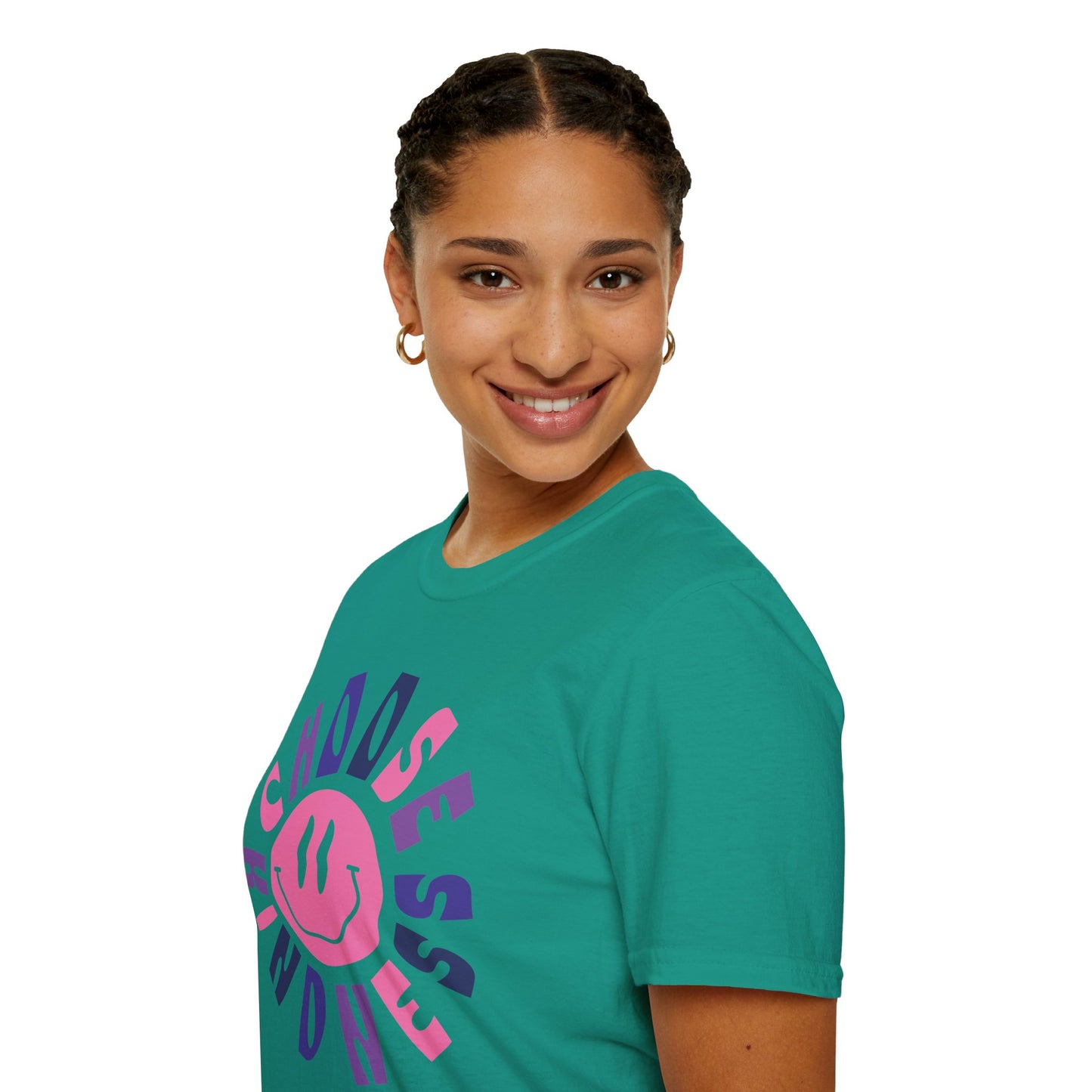 Choose Kindness Unisex Softstyle T-Shirt | Positive Vibes Tee