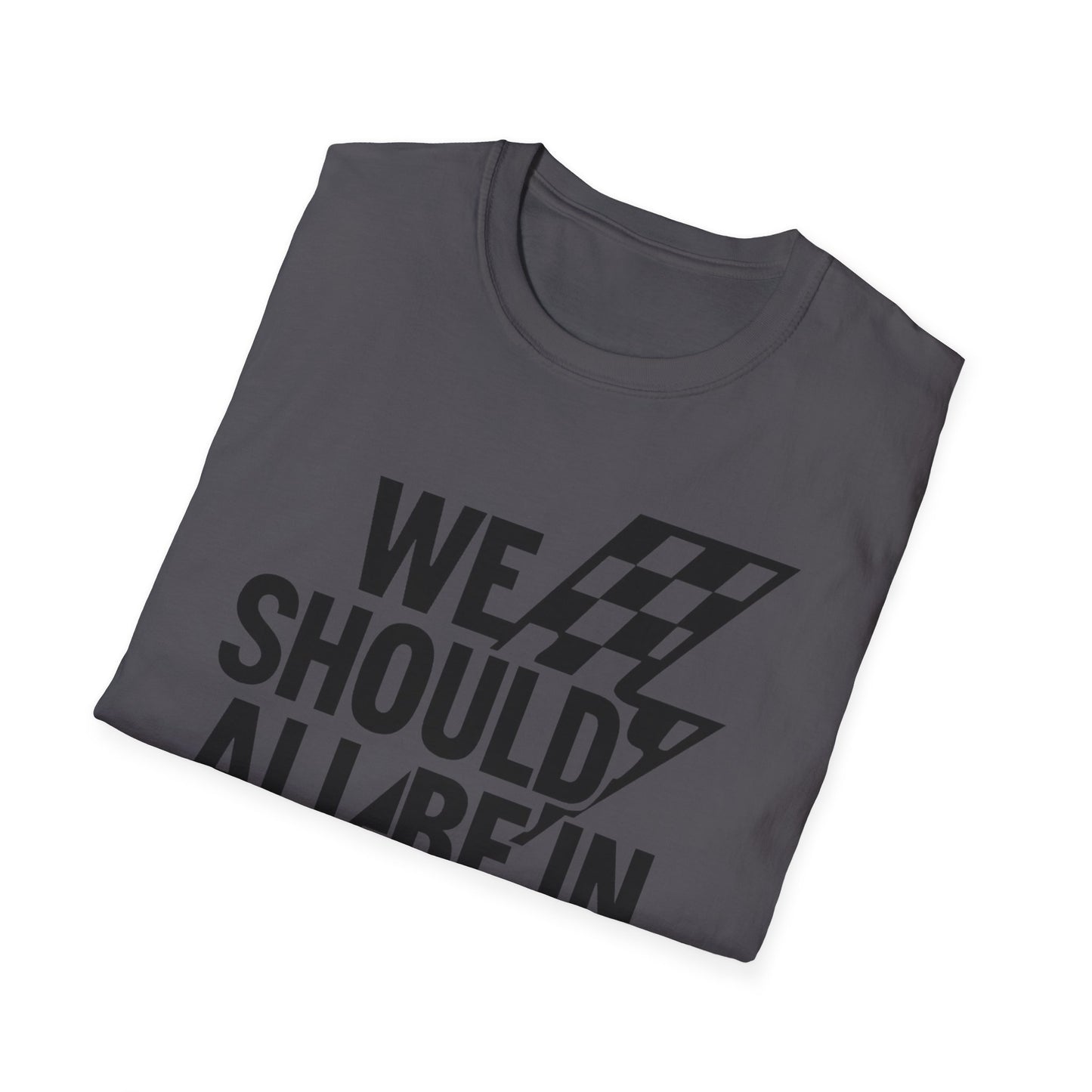 We Should All Be in Therapy Tee - Trendy Mental Health Reminder