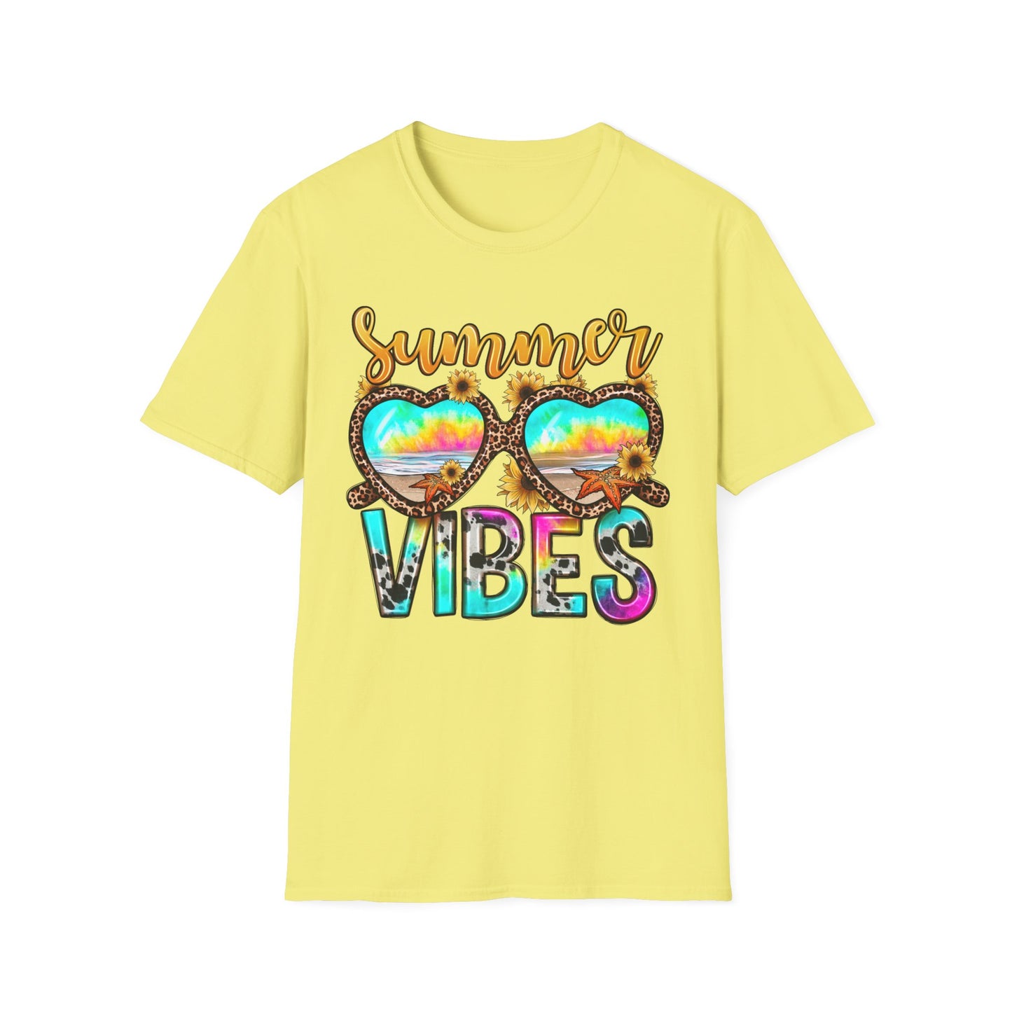 Summer Vibes Graphic -Tee for a Chill Summer