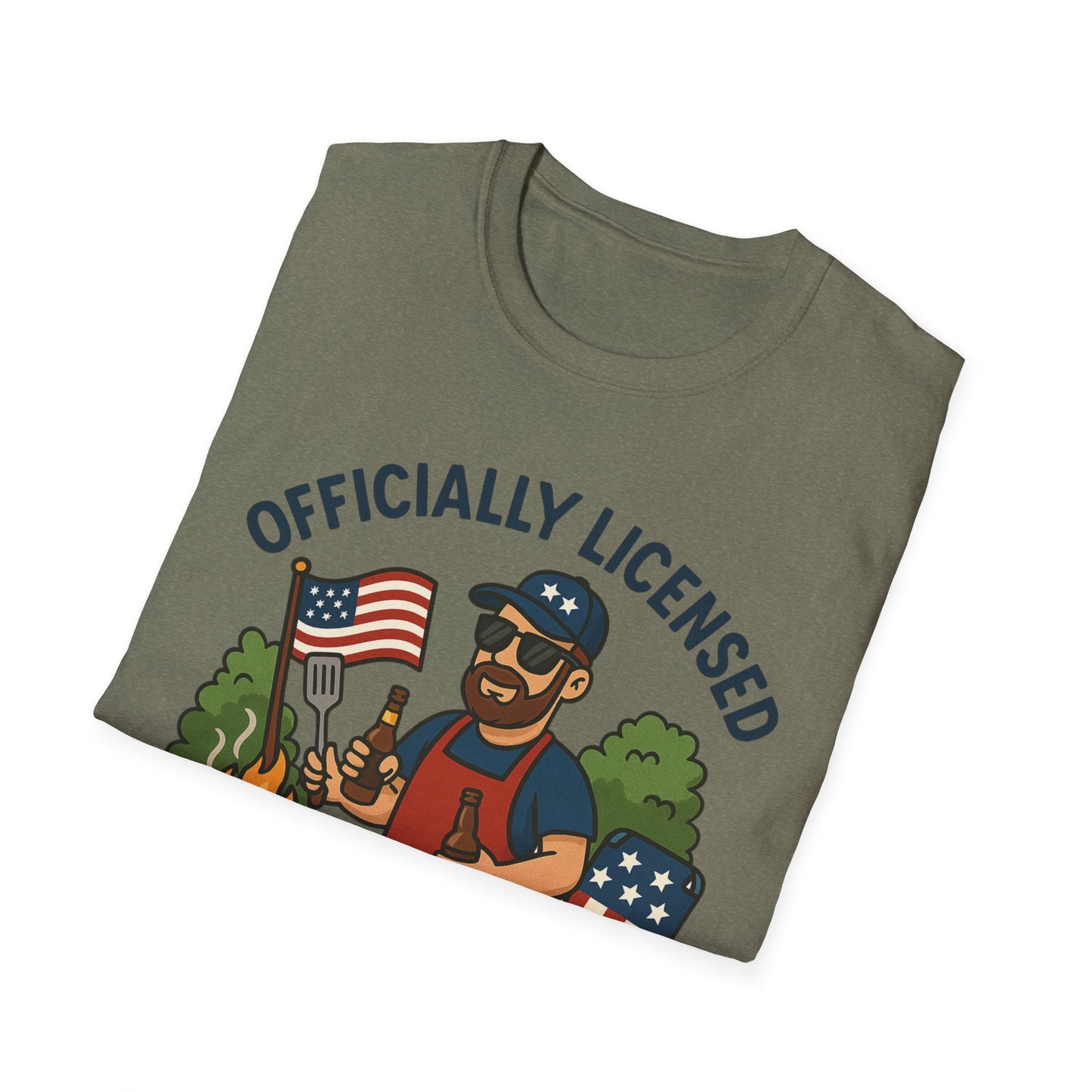 Officially Licensed BBQ Master T-Shirt for Grill Enthusiasts