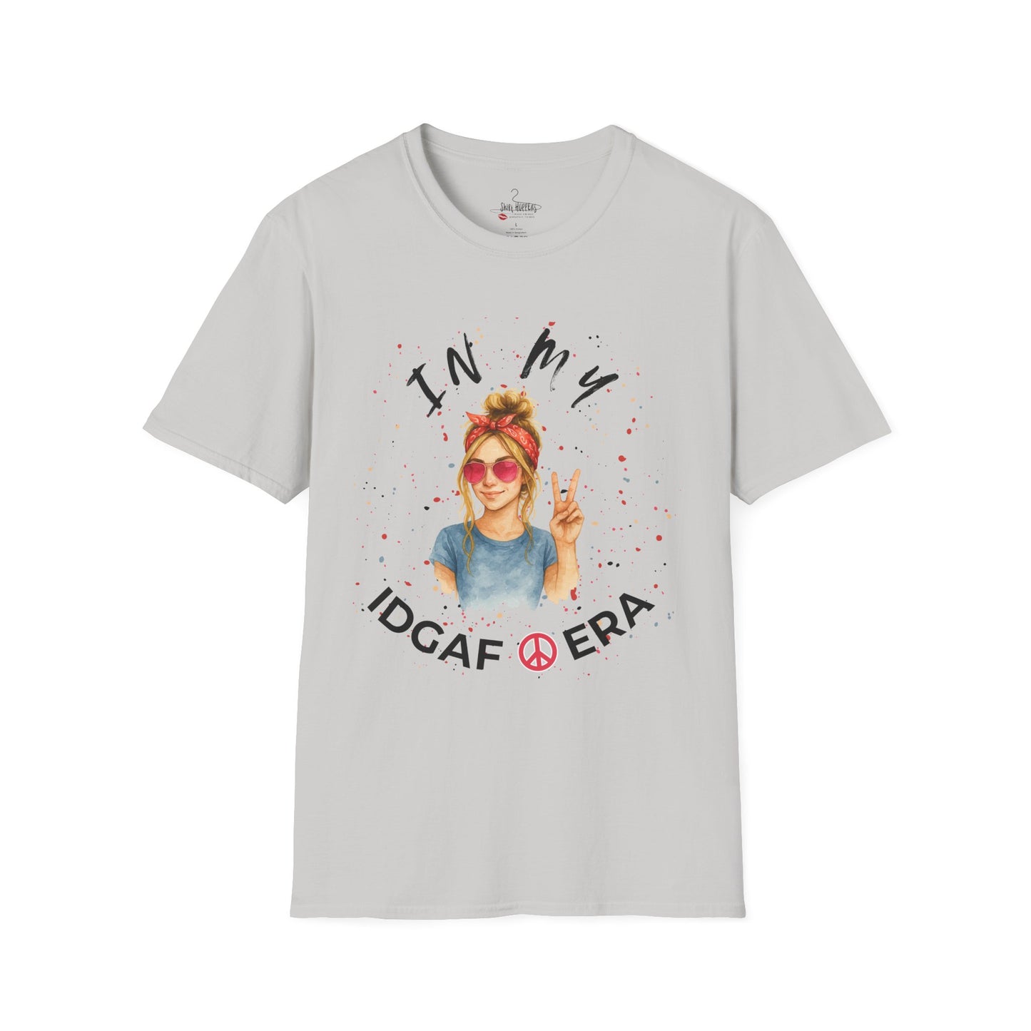 IDGAF ERA - Trendy Graphic T-Shirt for Casual Vibes - Perfect Gift for Friends, Birthday Celebration, Festivals, Everyday Wear, Unique Style