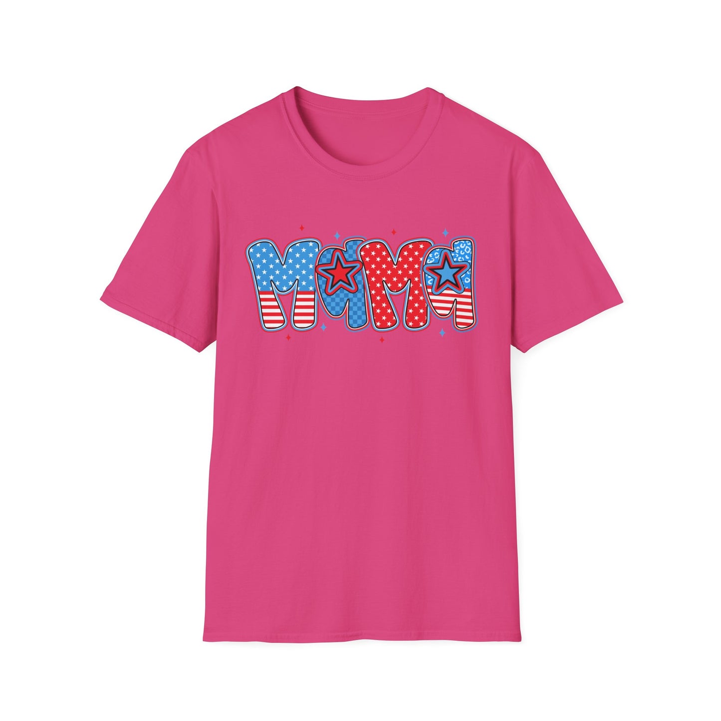 Patriotic Mama T-Shirt - Tee for Celebrations