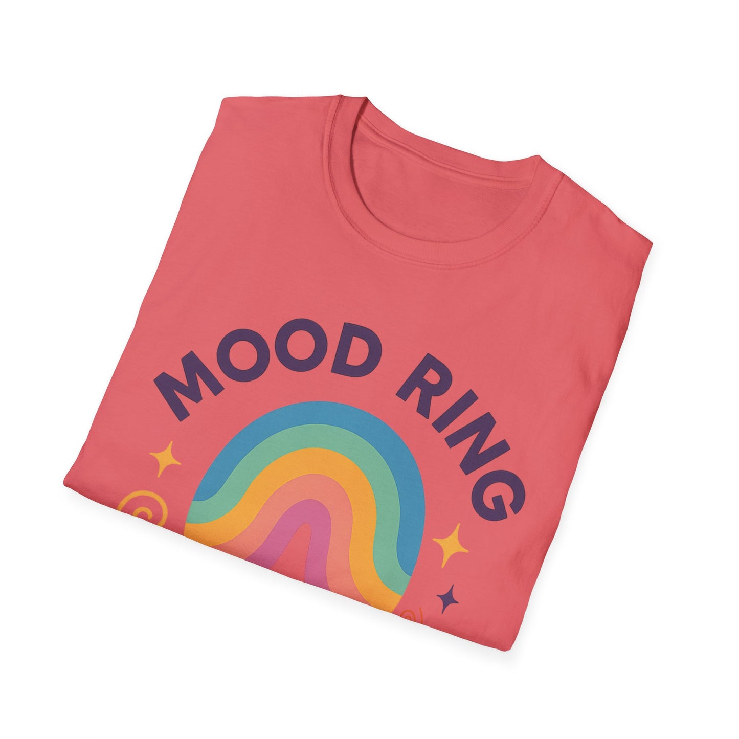 Mood Ring In Human Form -  Fun & Colorful Tee for Positive Vibes